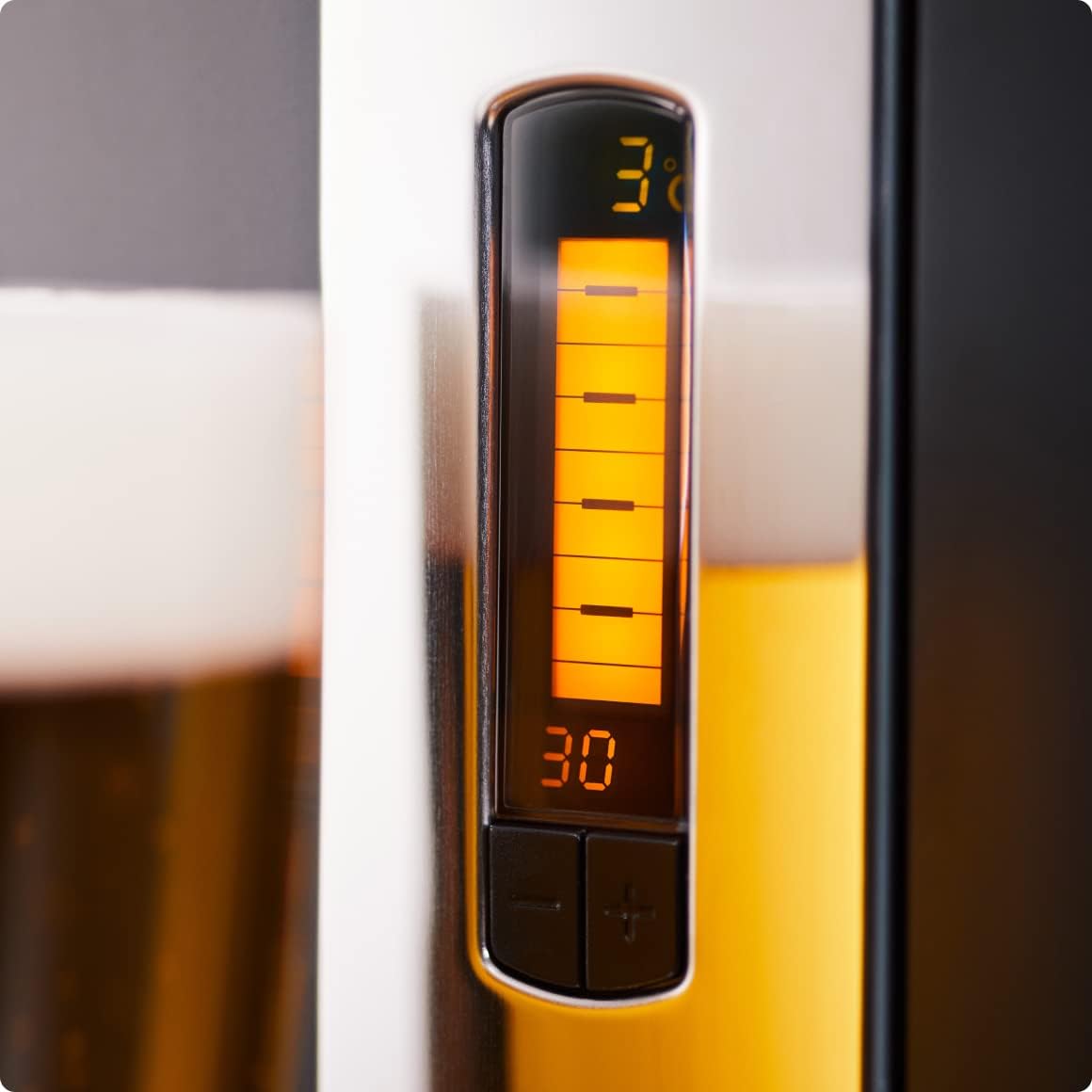 Tireuse bière avec fût 6 L refroidissement 3°C écran LED fraîcheur 30 jours