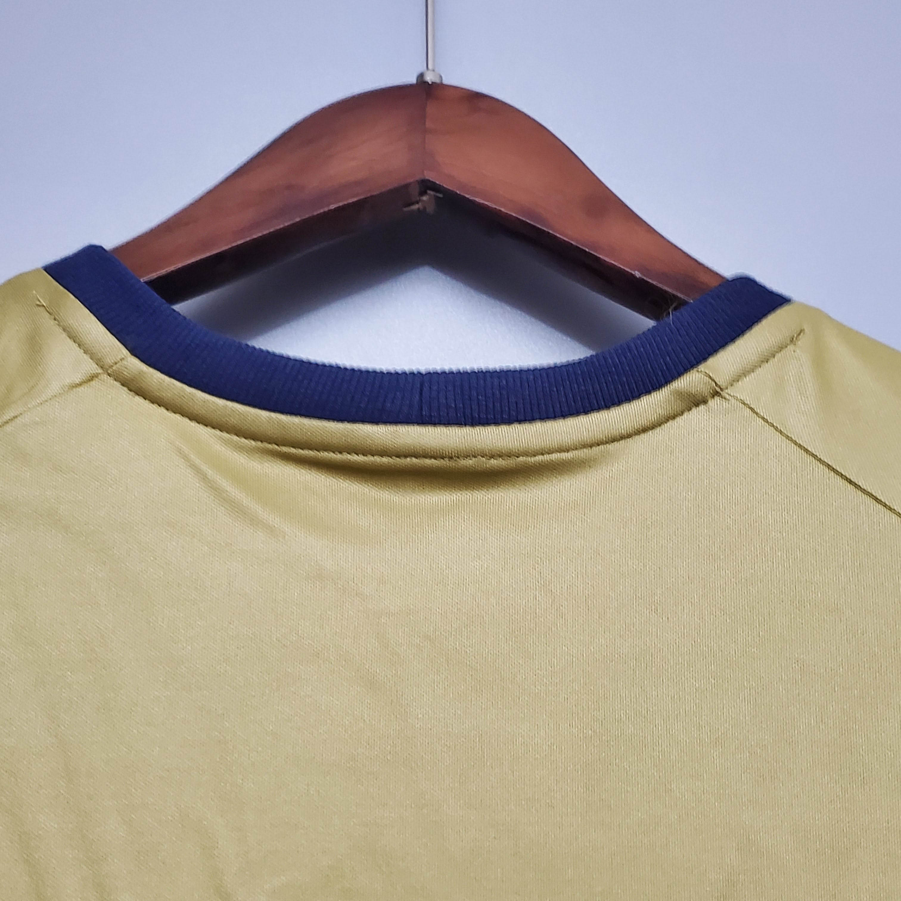 2006 Retro Italy Goalkeeper Gold Soccer Shirt - Fans Edition