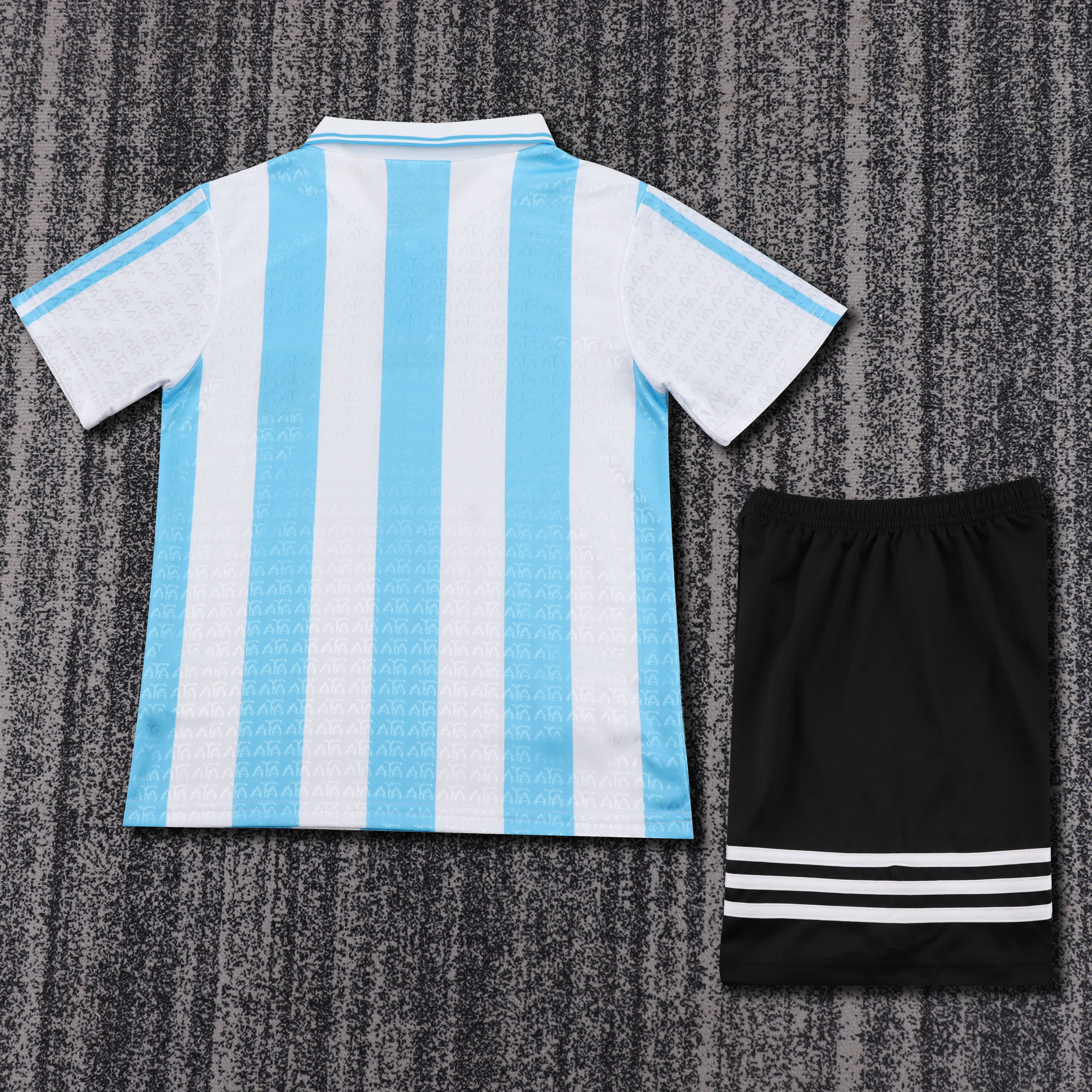 1994 Argentina Home Retro Children's Jersey Set - Fans Edition