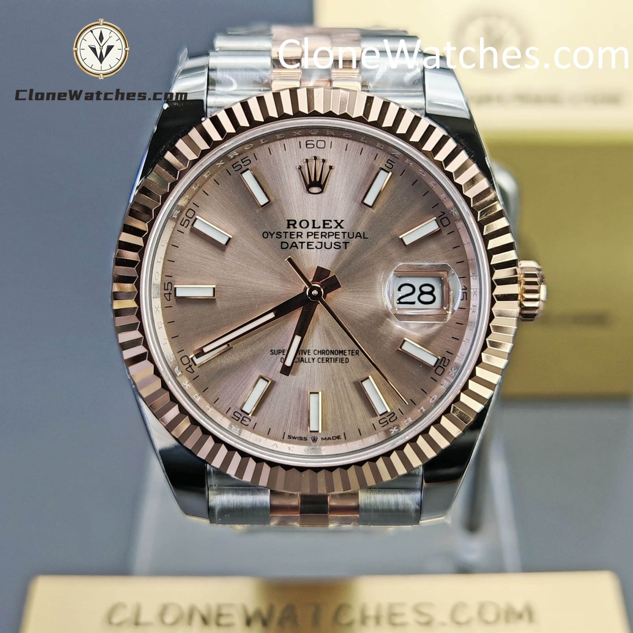 Rolex Super Clone Watch 1:1 DateJust m126331-0010 Jubilee 41MM 3235 Movement