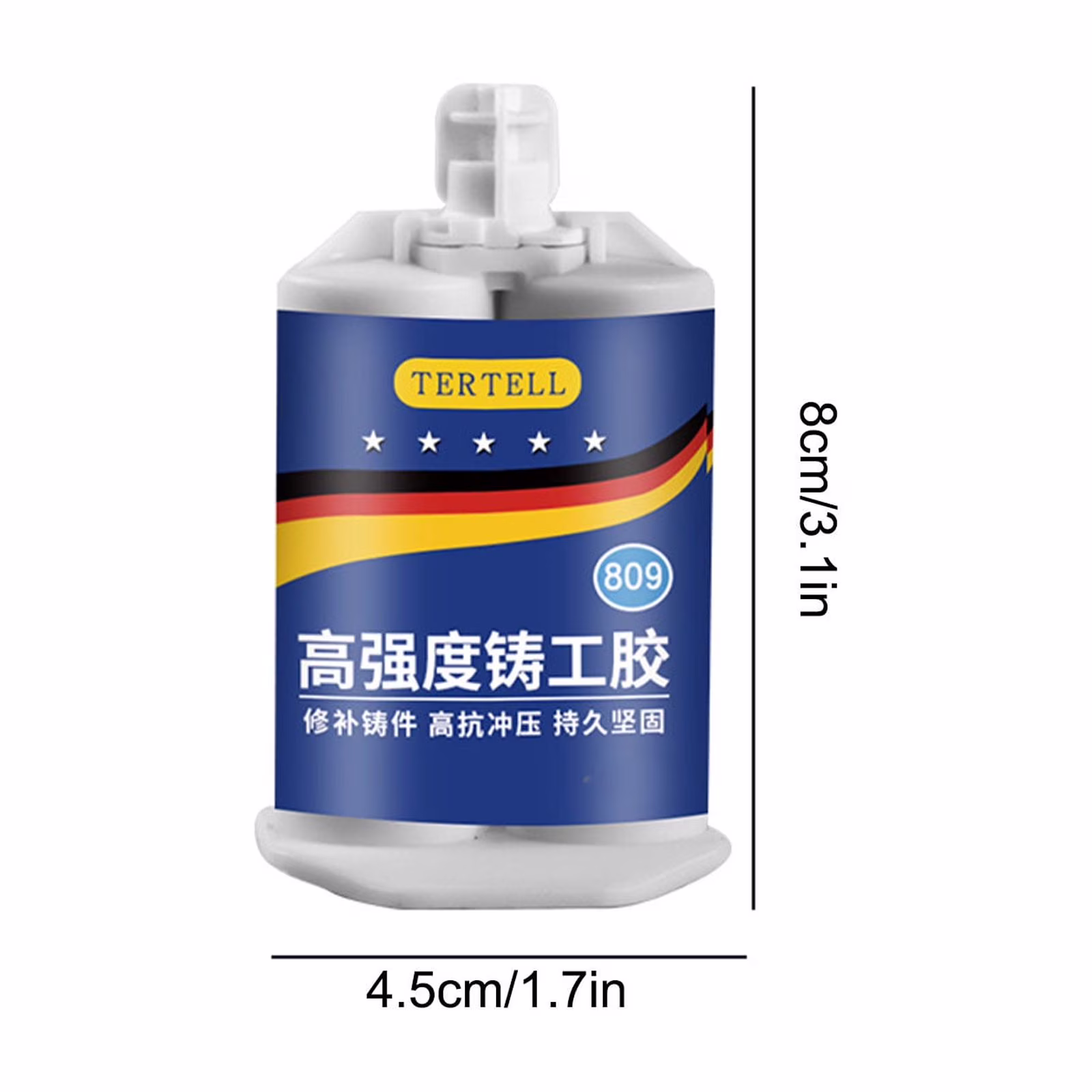 100Fens Metal Repair Adhesive Stainless Steel Copper Aluminum Leak Repairer Waterproofing Leakage Metal Casting Adhesive