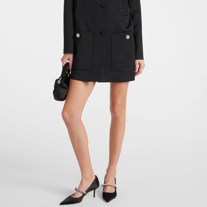 Jimmy Choo Baily Tidal Spike Slide Sandal