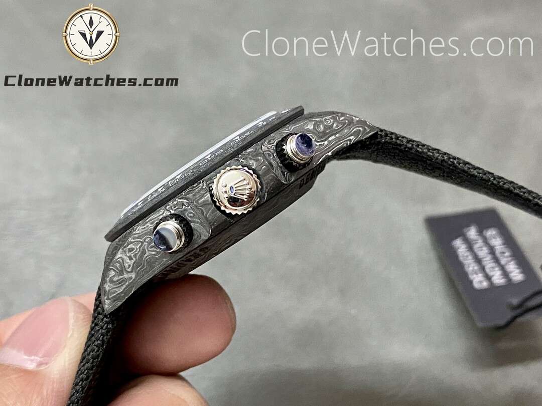 Modified Super Clone Watches 1:1 DiW Rolex Daytona GRADIENT GREEN SILVER