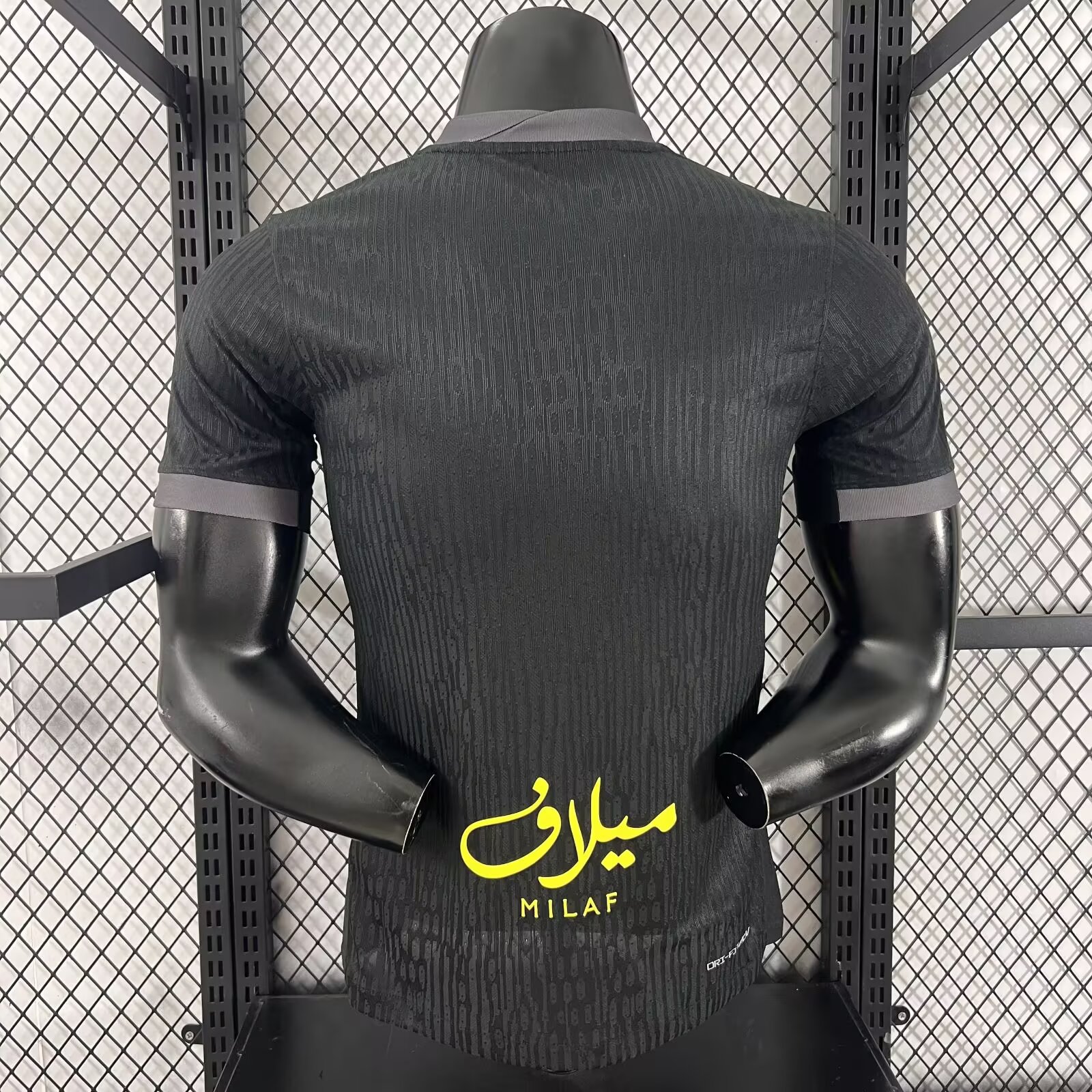 2025-26 Black and Grey Jeddah Joint Jersey - Player Edition
