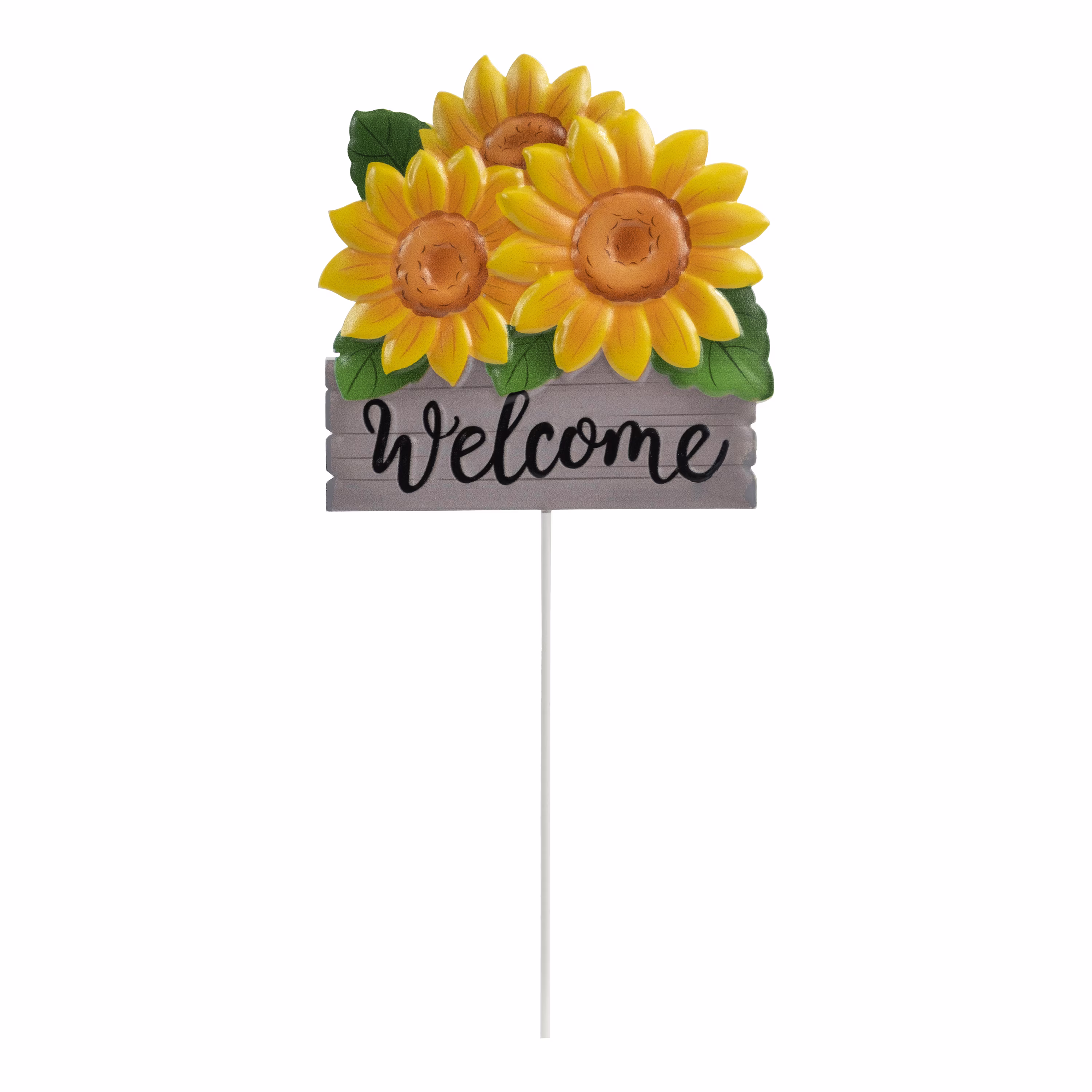 Mainstays Pink Weather-Resistant Metal Bow Garden Stake, 1 Piece