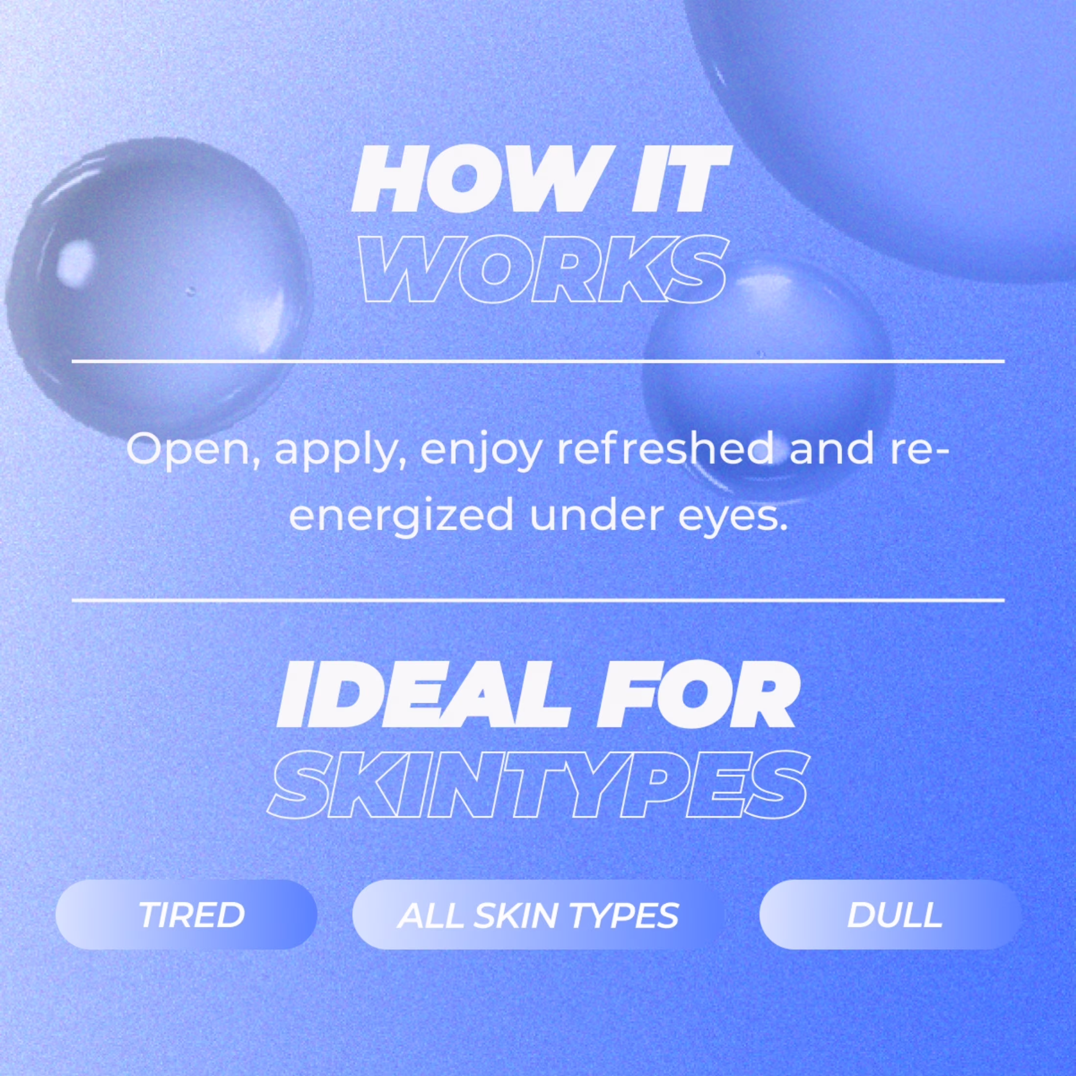 Vitamasques Vitamin C Hydrogel Eye Pads, Brighten, Vegan, 1 Pair