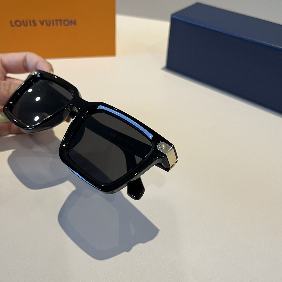 LV Louis Vuitton sunglasses, face-shaping sunglasses