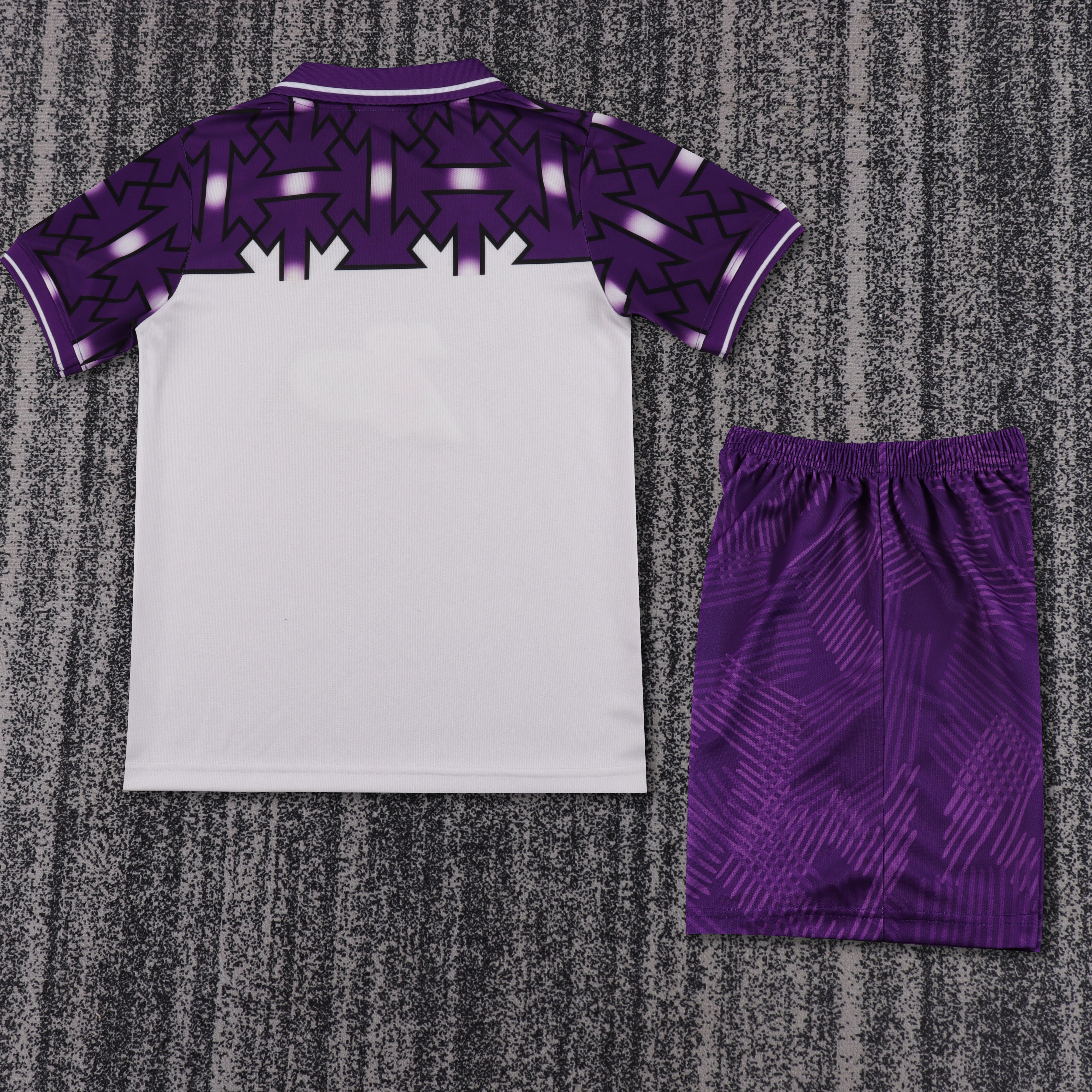 1992-93 Fiorentina Away Retro Children's Jersey Set - Fans Edition