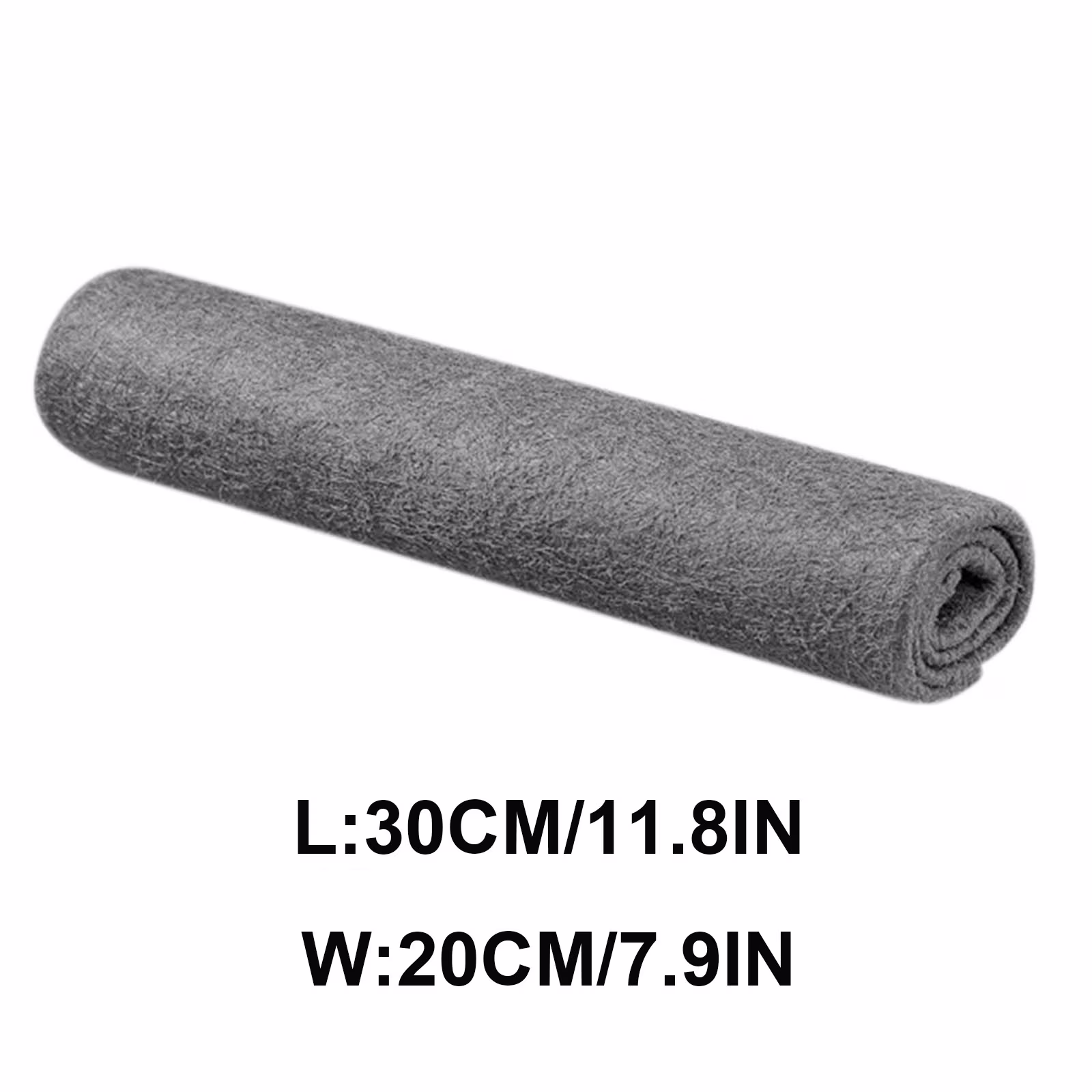 Streak Free, Lint Free, Microfiber Cleaning Cloth, Polishing Cloth for Glass, Mirrors, Car, Stainless Steel, No Chemicals, Reusable
