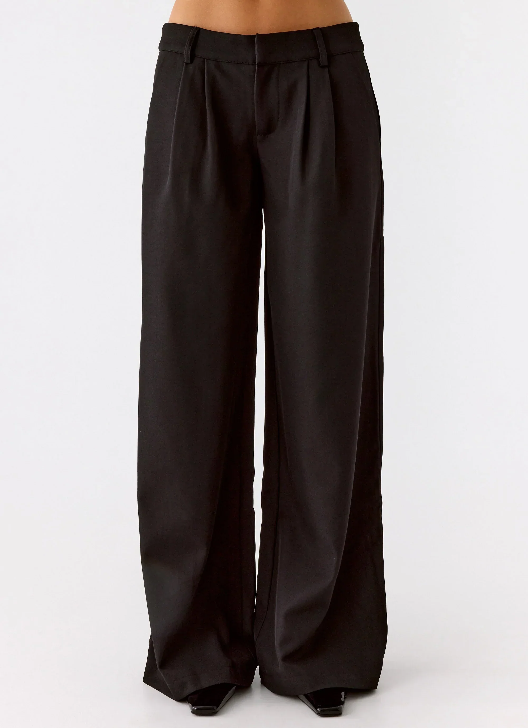 Samuel Low Rise Suiting Pants - Black