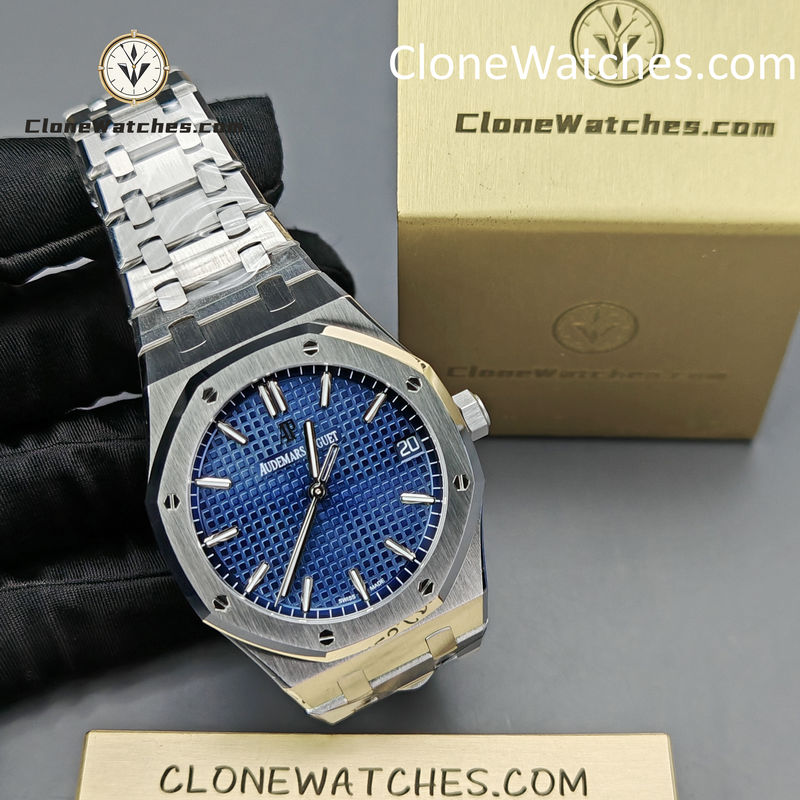 Audemars Piguet Super Clone Watches 1:1 Royal Oak 15500 Blue Dial