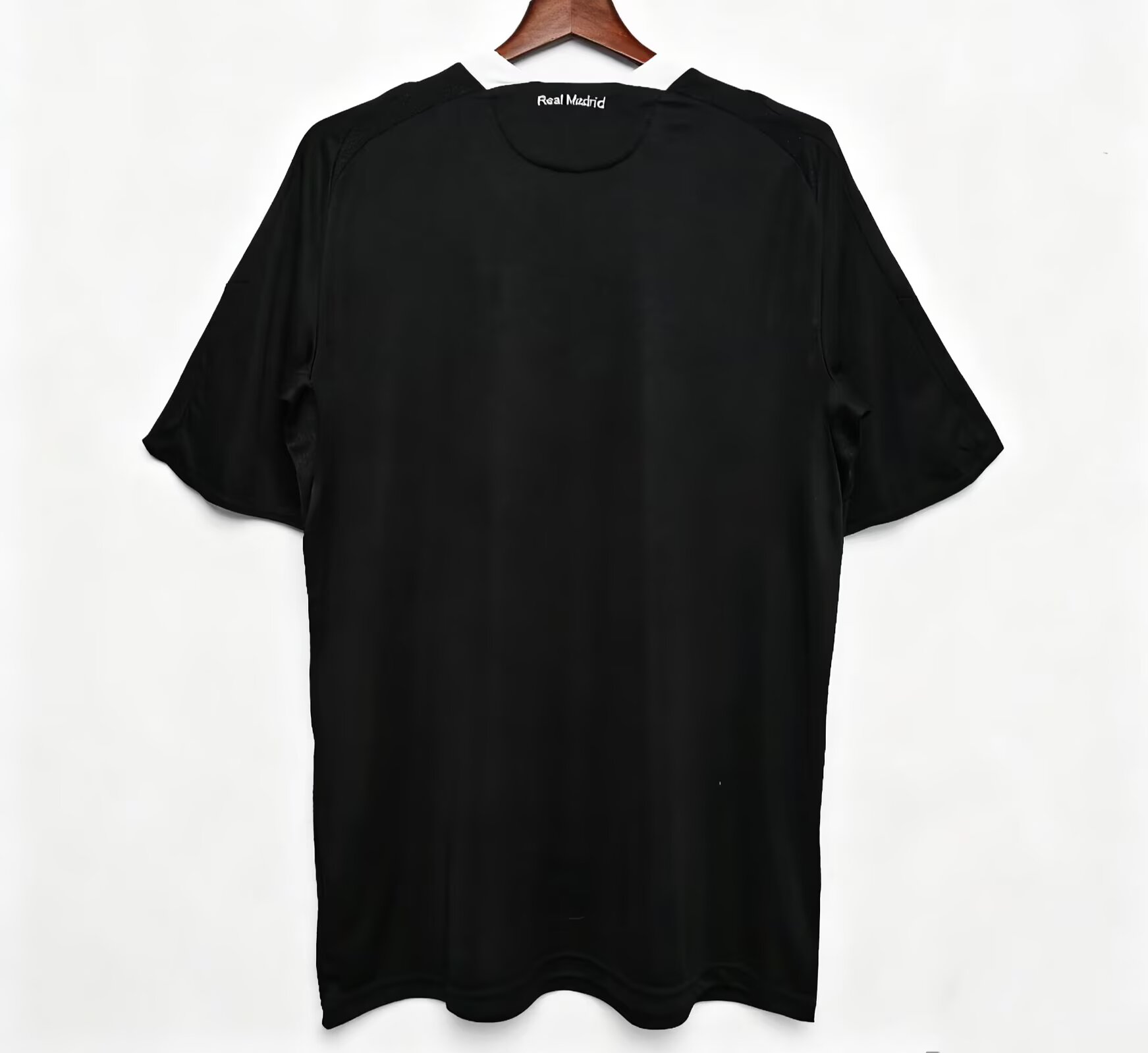 08-09 Real Madrid away black retro jersey