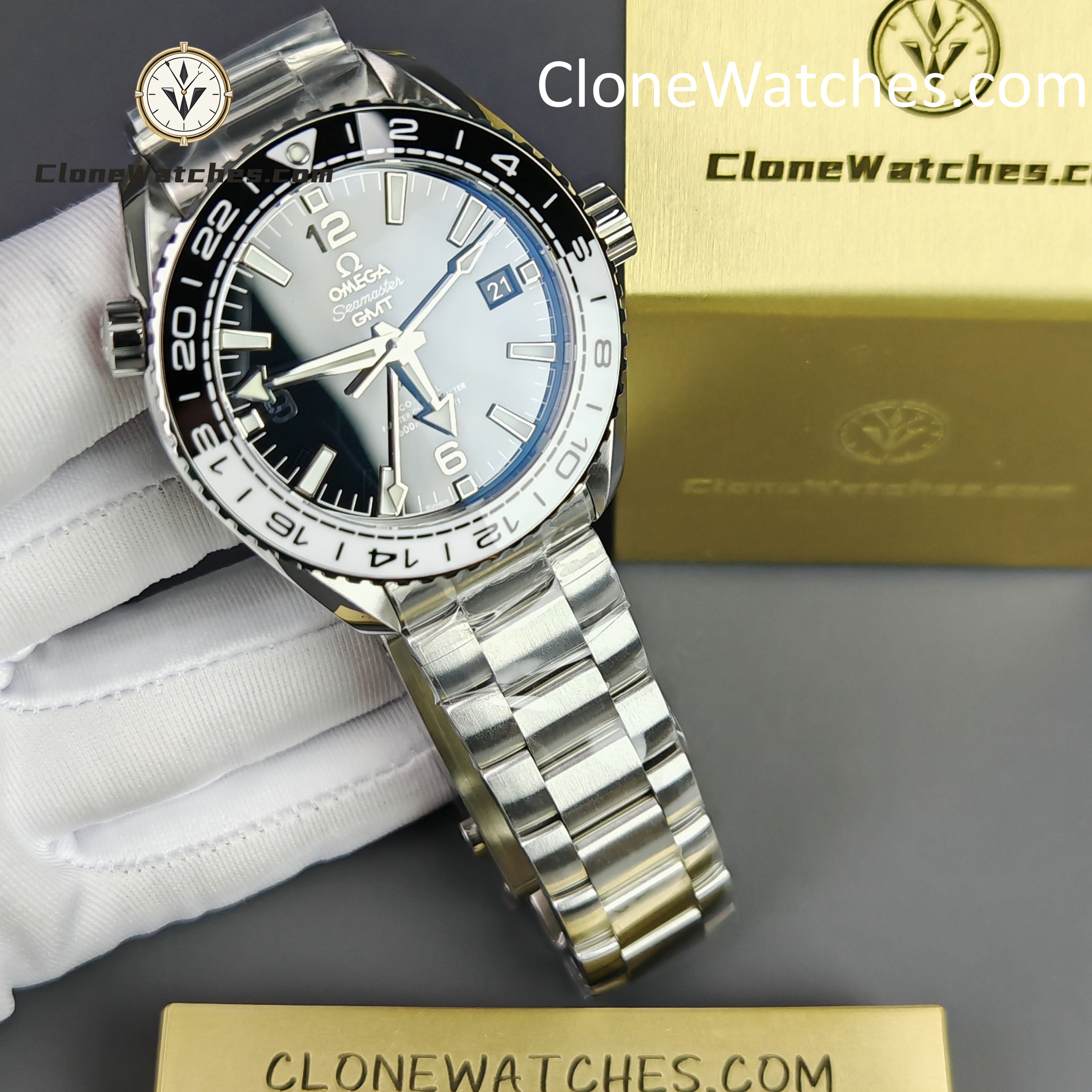 OMEGA Super Clone Watches 1:1 Seamaster Planet Ocean 600m 215.30.44.22.01.001 43.5MM