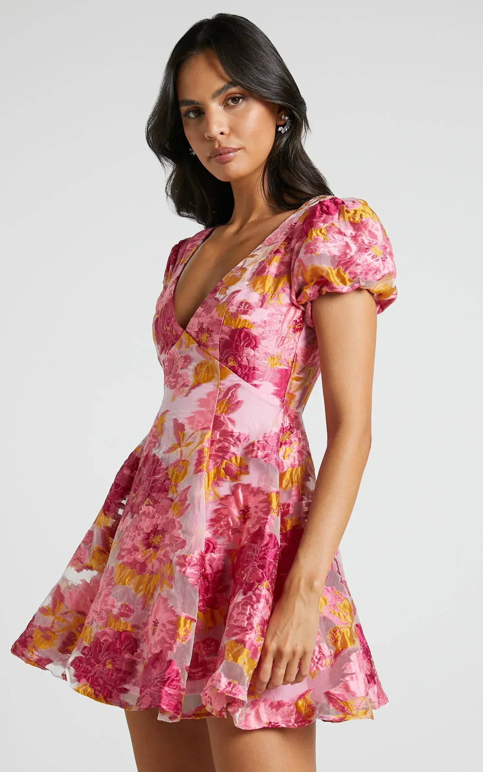 Brailey Jacquard Mini Dress