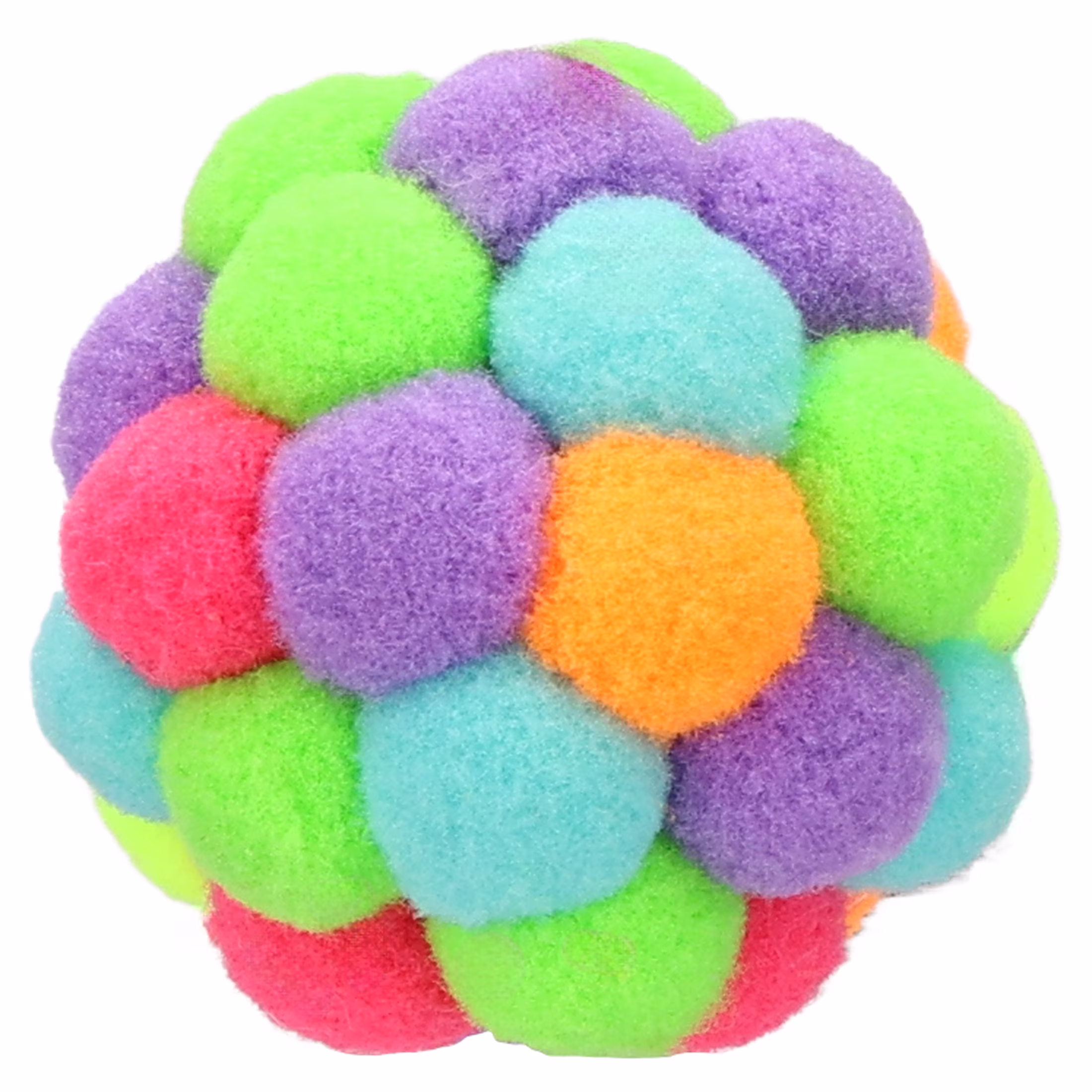 Vibrant Life Pastel Pom Pom Cat Toy, 1 Piece
