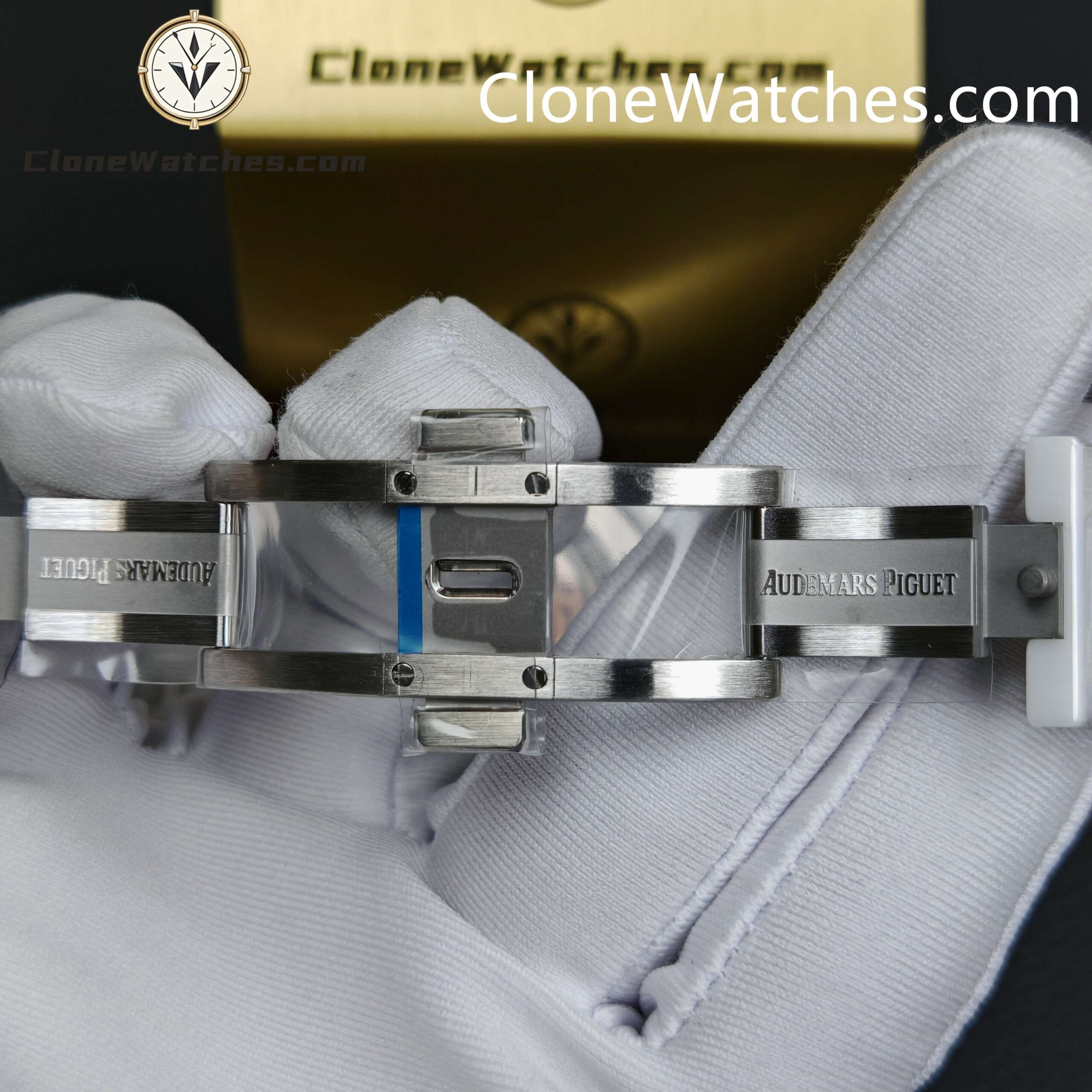 Audemars Piguet Super Clone Watches 1:1 White Ceramic 26579 True Moon Phase