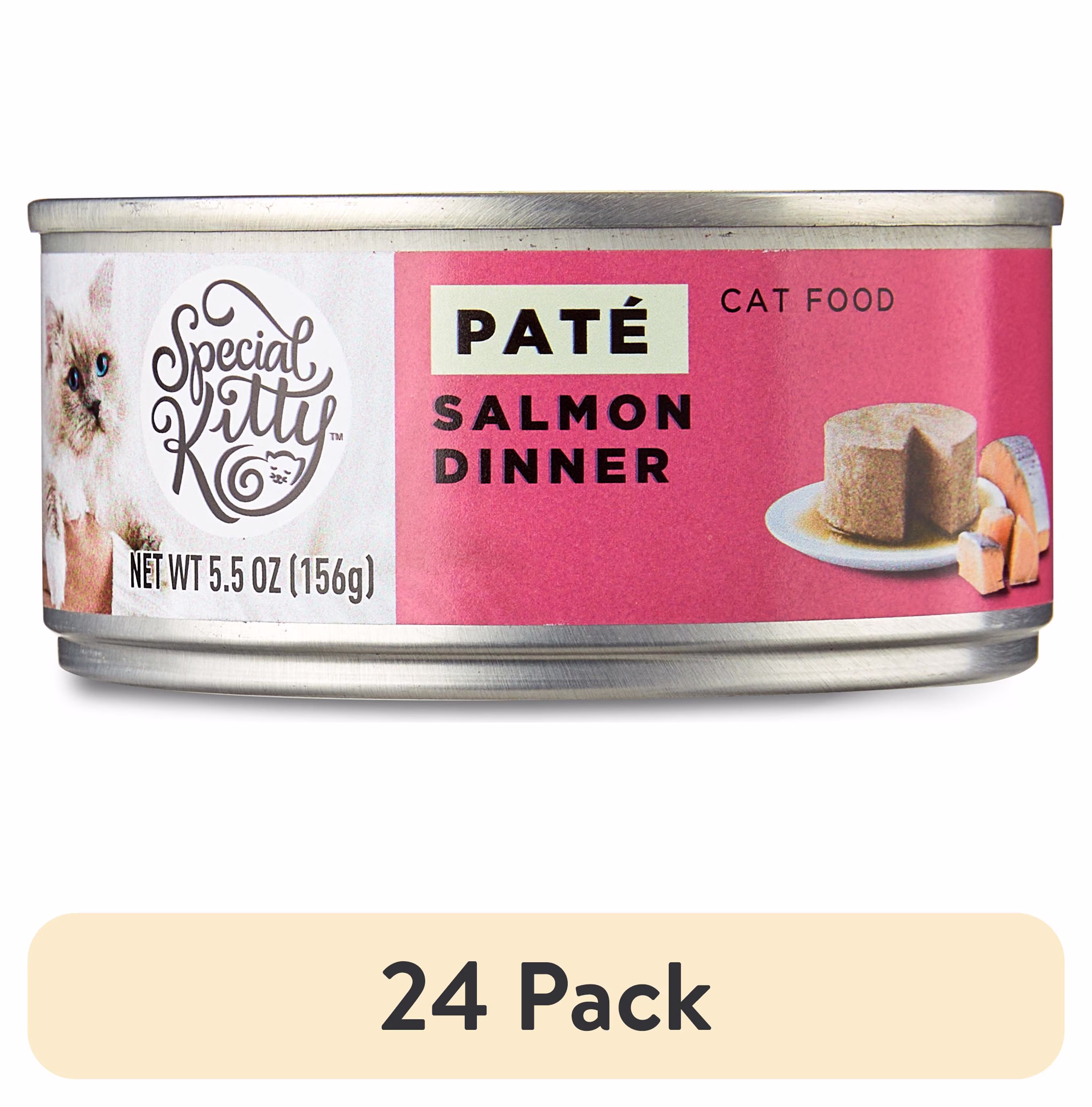 Special Kitty Salmon Dinner Pate Wet Cat Food, 5.5 oz Can