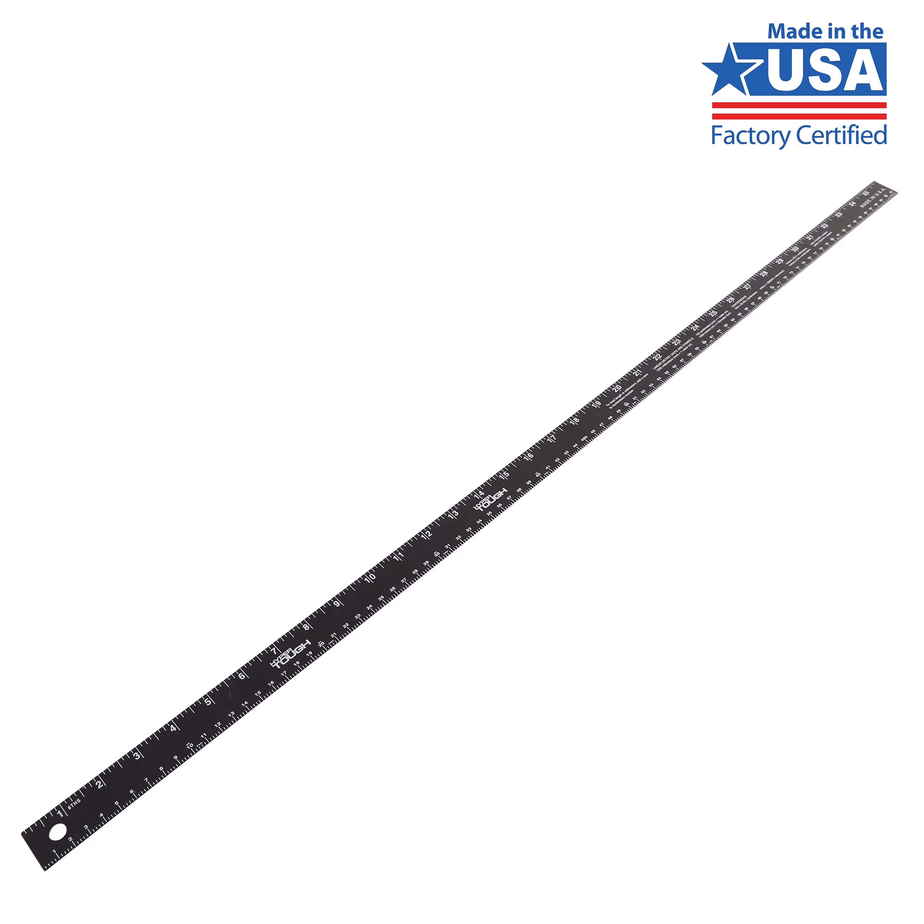 Hyper Tough Aluminum Ruler Yardstick, 36 inch