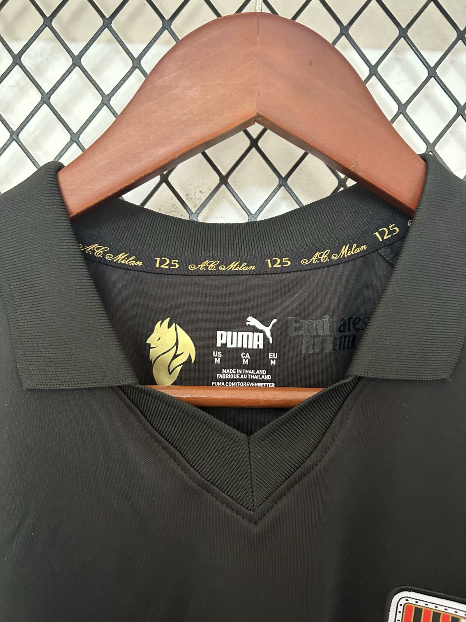 2025-26 AC Milan 125th Anniversary Black - Jersey - Fan Edition