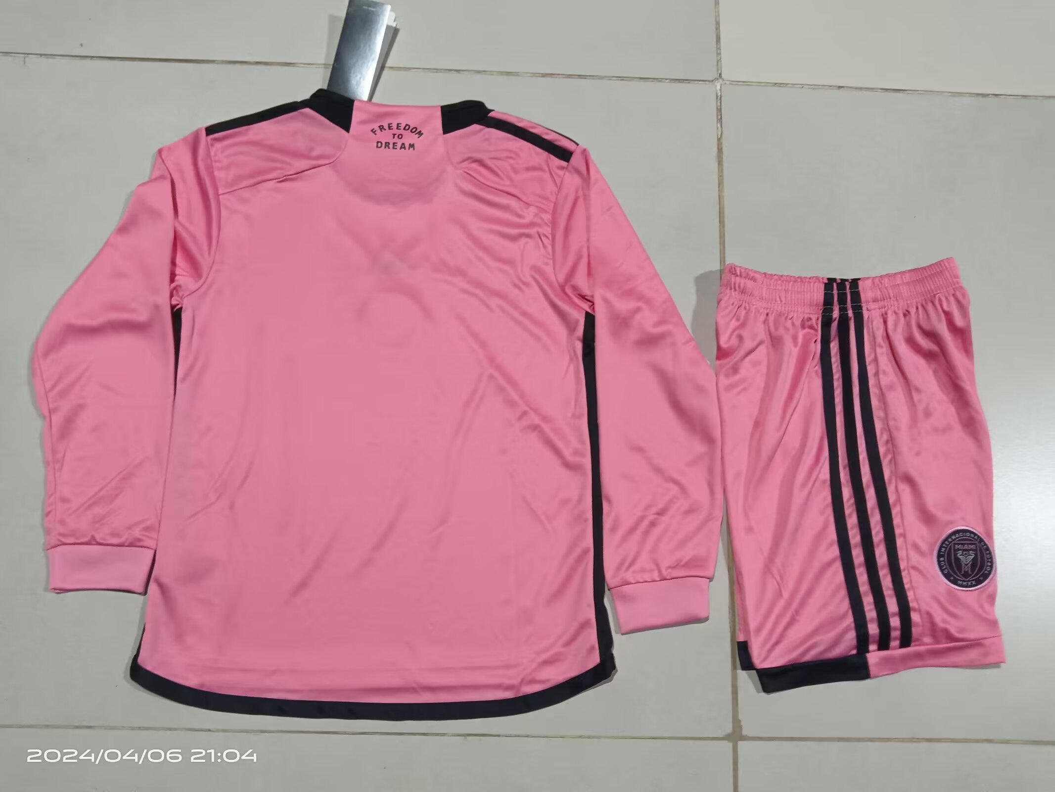 2024/25 Miami Home Long Sleeve Children's Jersey 1:1 Thai Quality