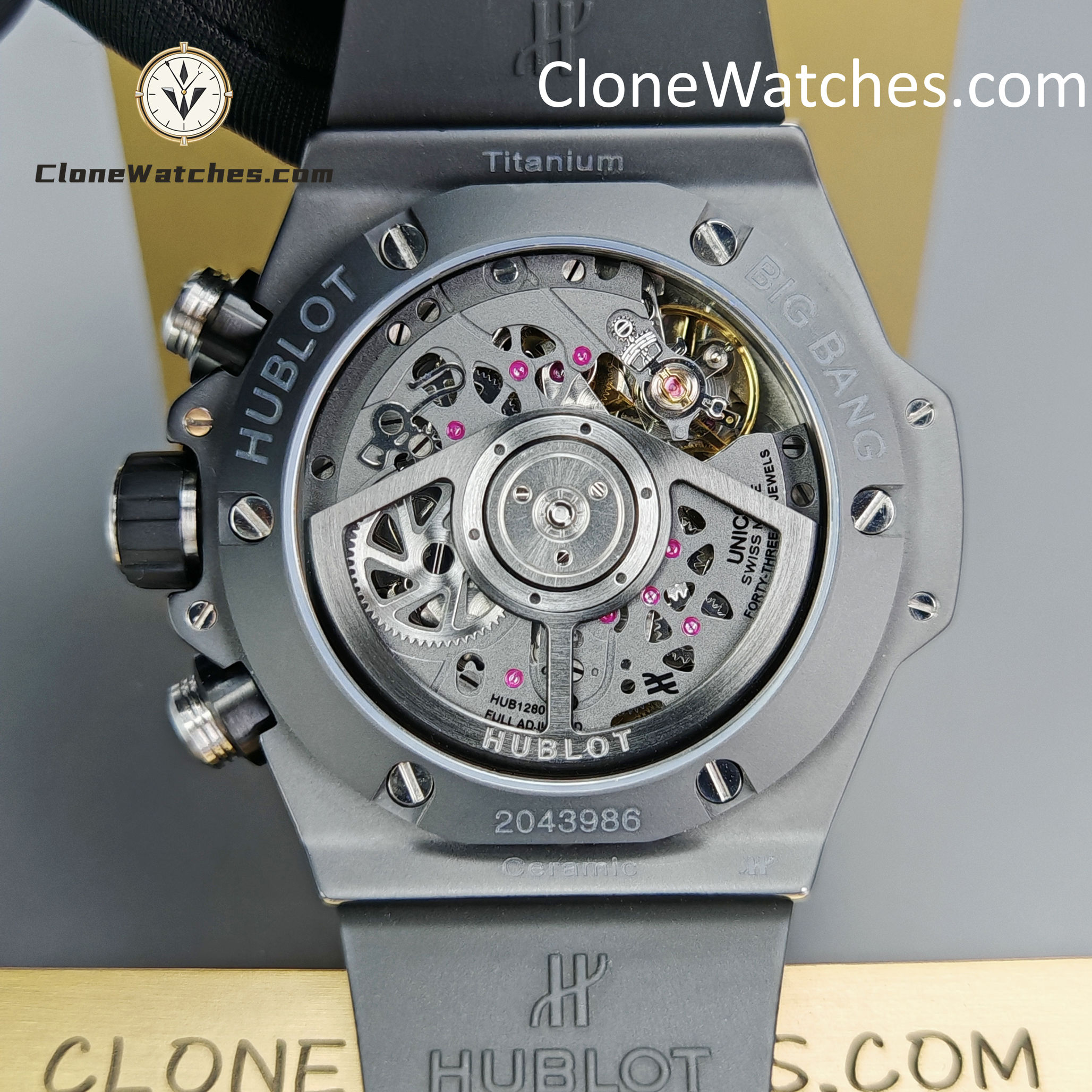 Hublot Super Clone Watches 1:1 Big Bang Unico Black Magic 42MM 441.CI.1171.RX
