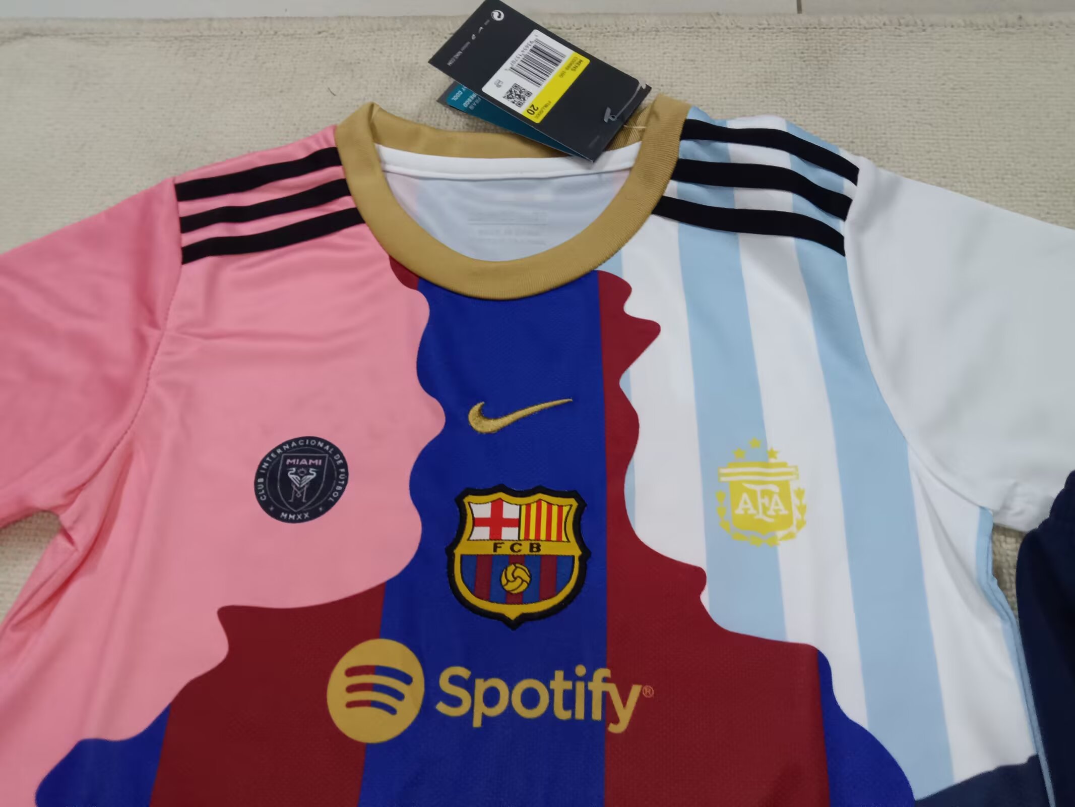 25-26 Barcelona Messi Commemorative Edition Jersey - Children's Set