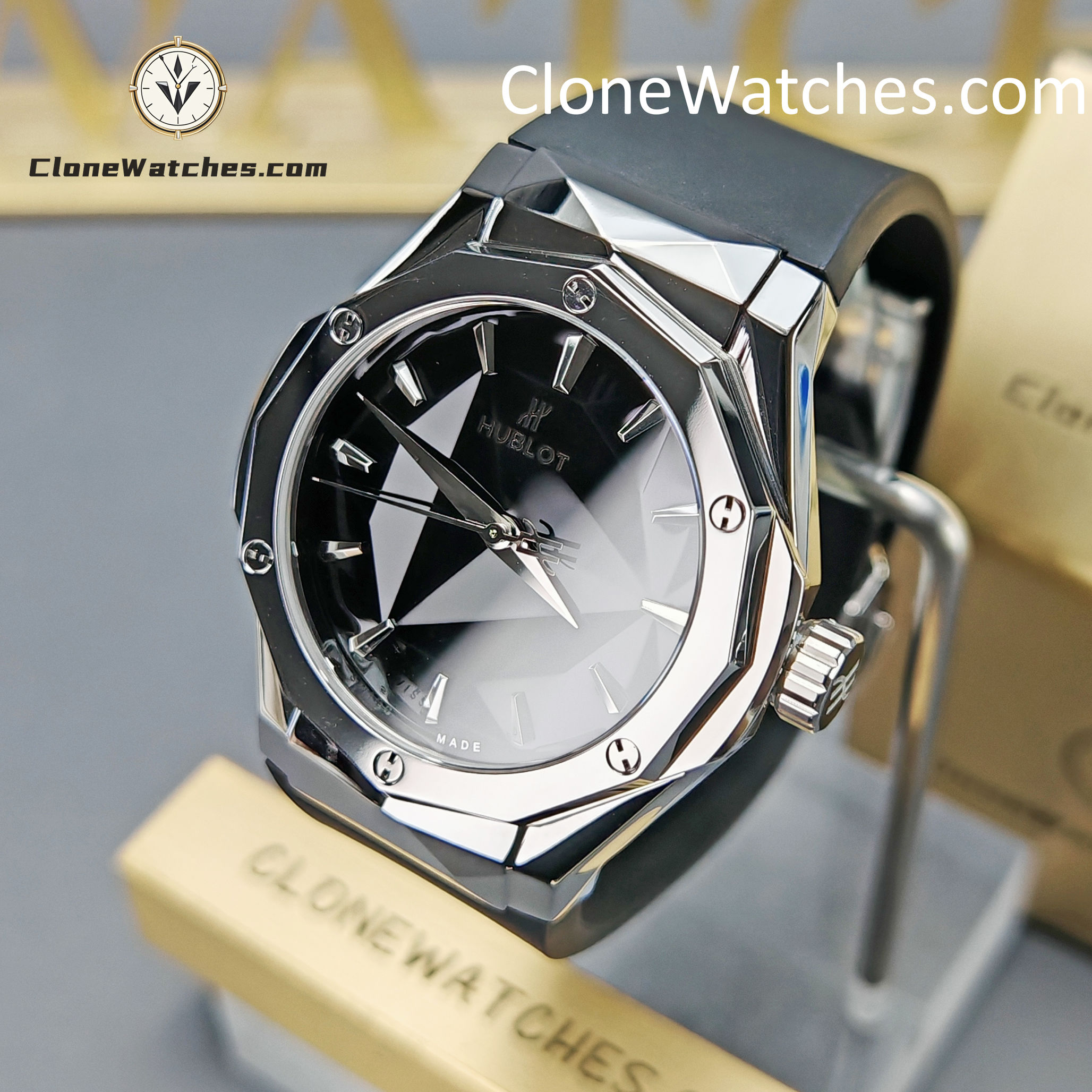 Hublot Super Clone Watches 1:1 Classic Fusion Orlinski Titanium 40MM 550.NS.1800.RX.ORL19
