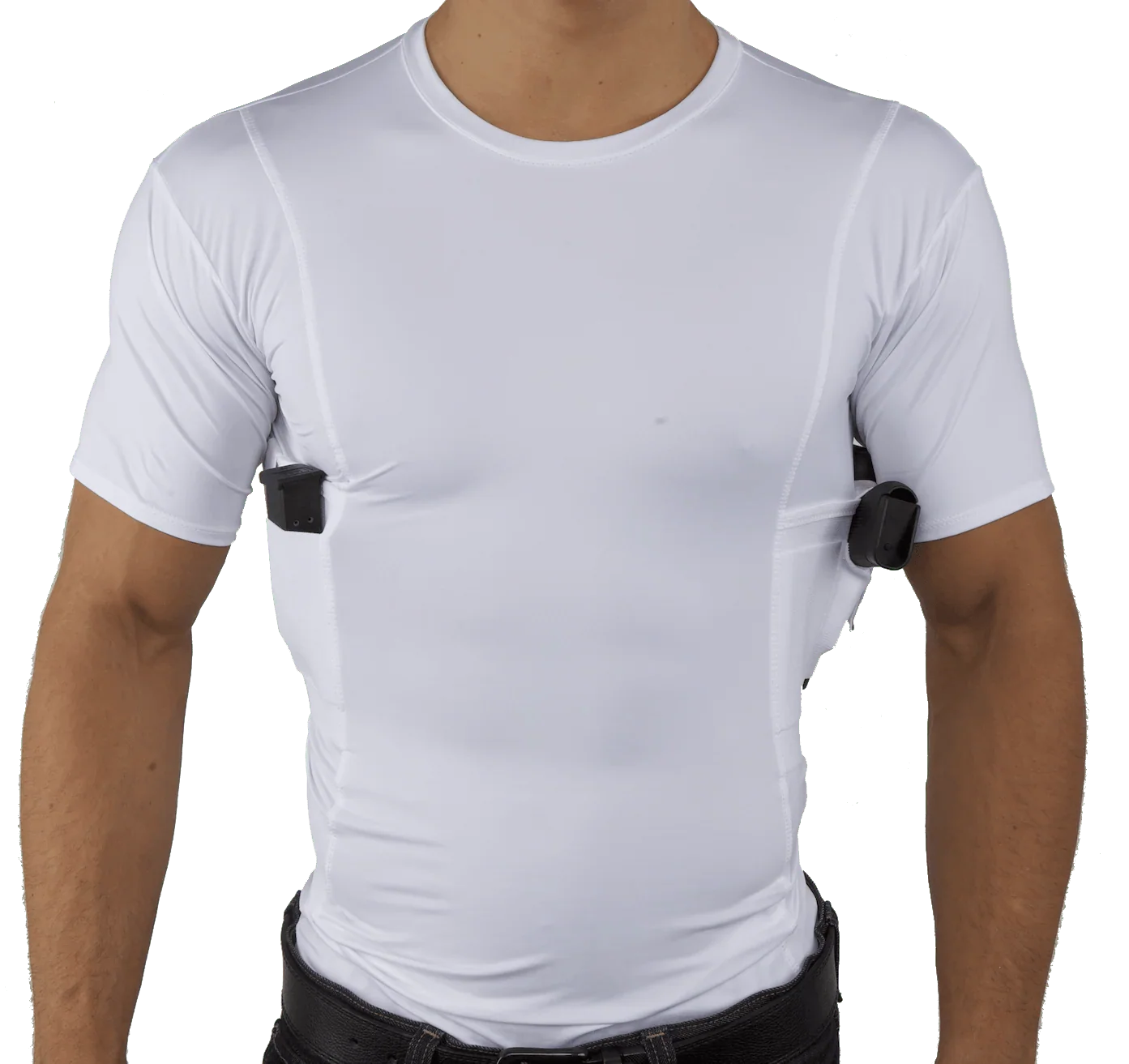 Ghost Tee-Concealed Carry Crew Neck Tee
