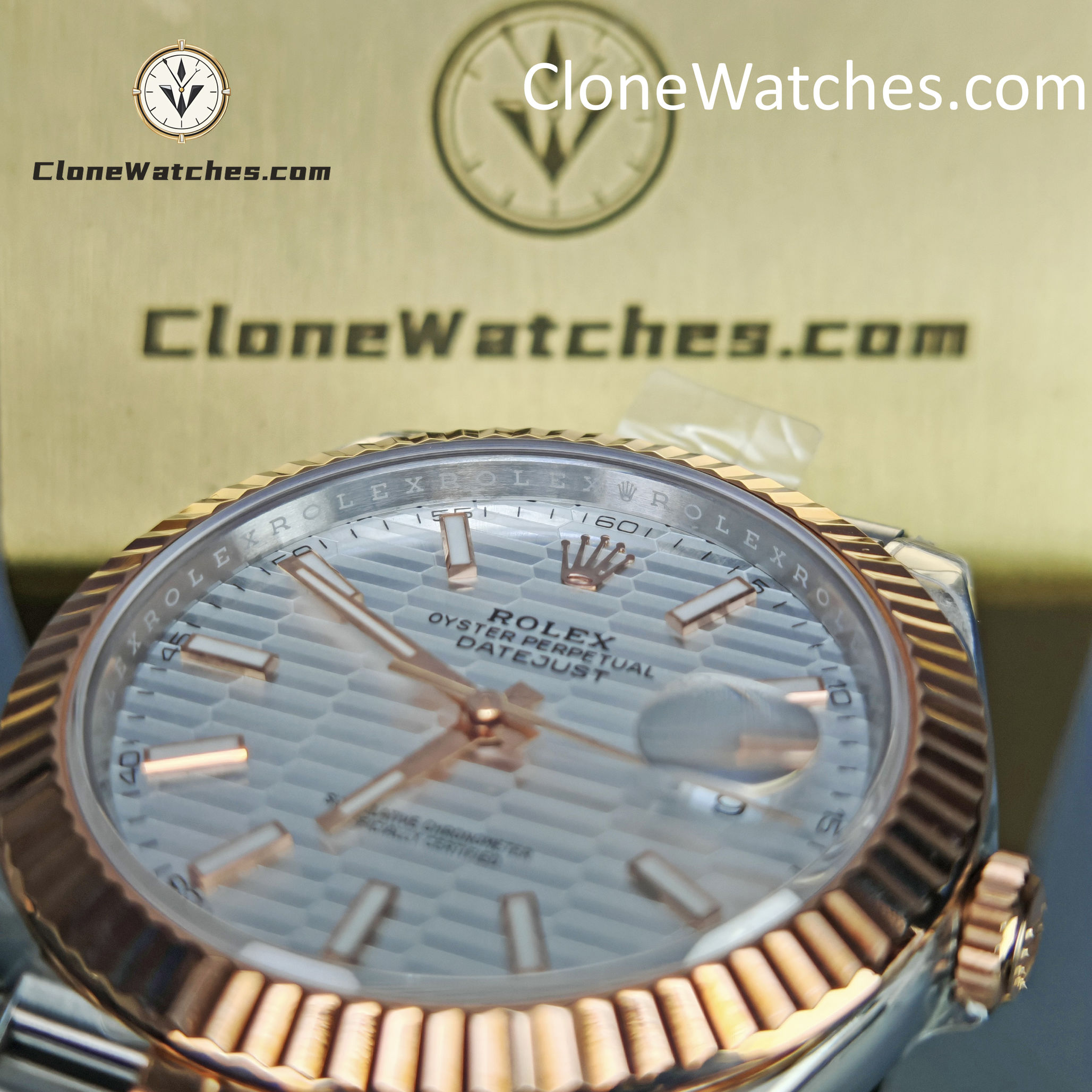 Rolex Super Clone Watches 1:1 DateJust Silver Dial m126331-0018 Jubilee 41MM 3235 Movement