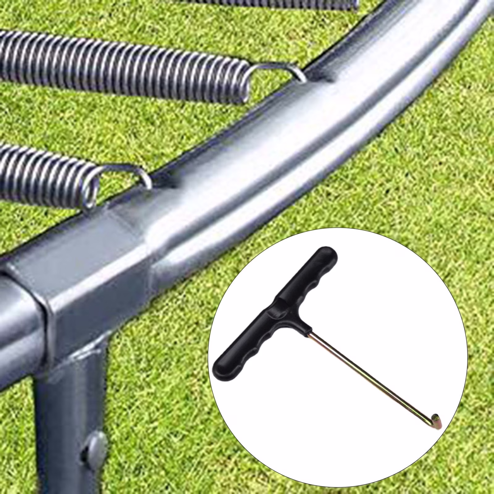 Torqee Trampoline Spring Puller Hook, Durable Jumping Bed Spring Installation Tool, Trampoline Assembly Accessory, for Trampoline Assembly and Installation