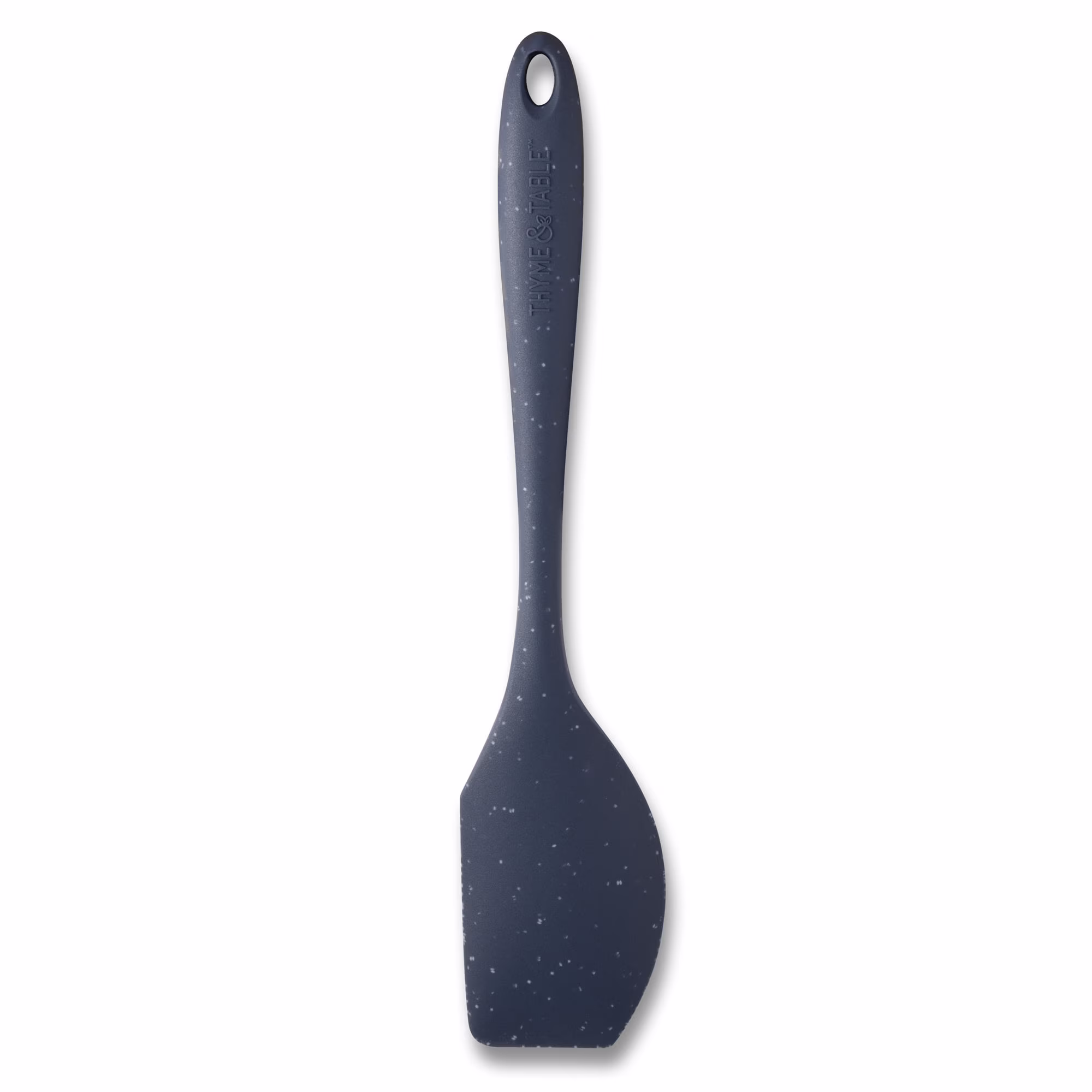 Mainstays Kitchen Spatula, Silicone Head and Faux Bamboo Handle, Light Gray