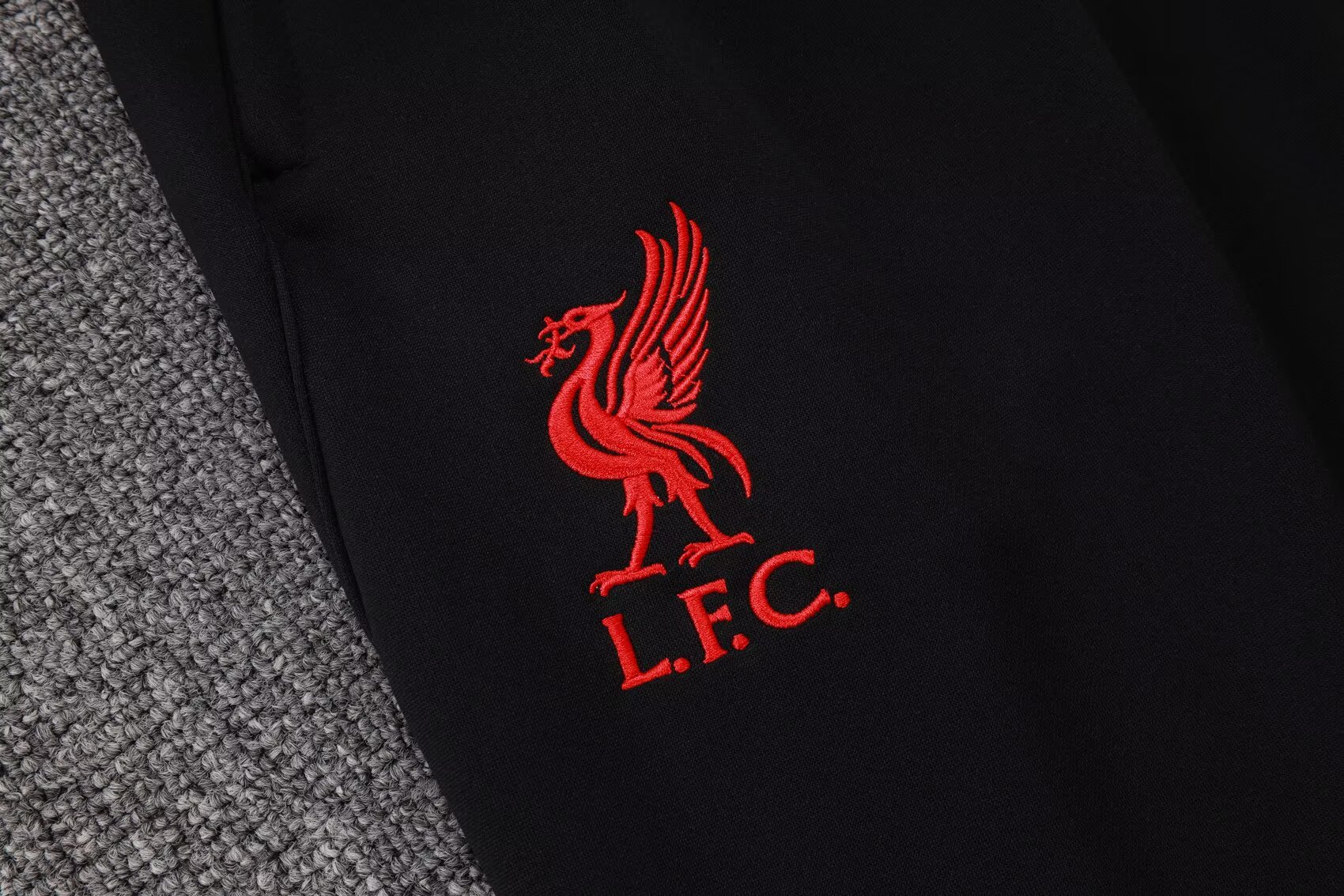 2025/26 Liverpool FC Black Jacket Tracksuit