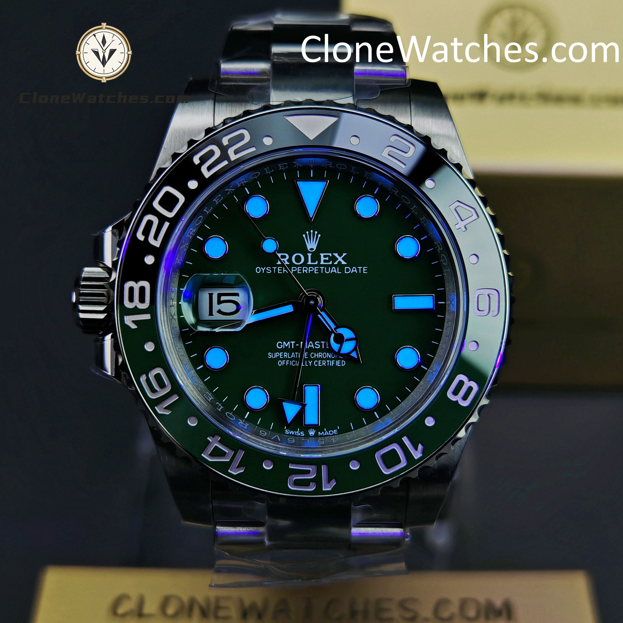 Rolex Super Clone Watches 1:1 GMT-Master II M126729VTNR-0001 Oyster 3285 Movement