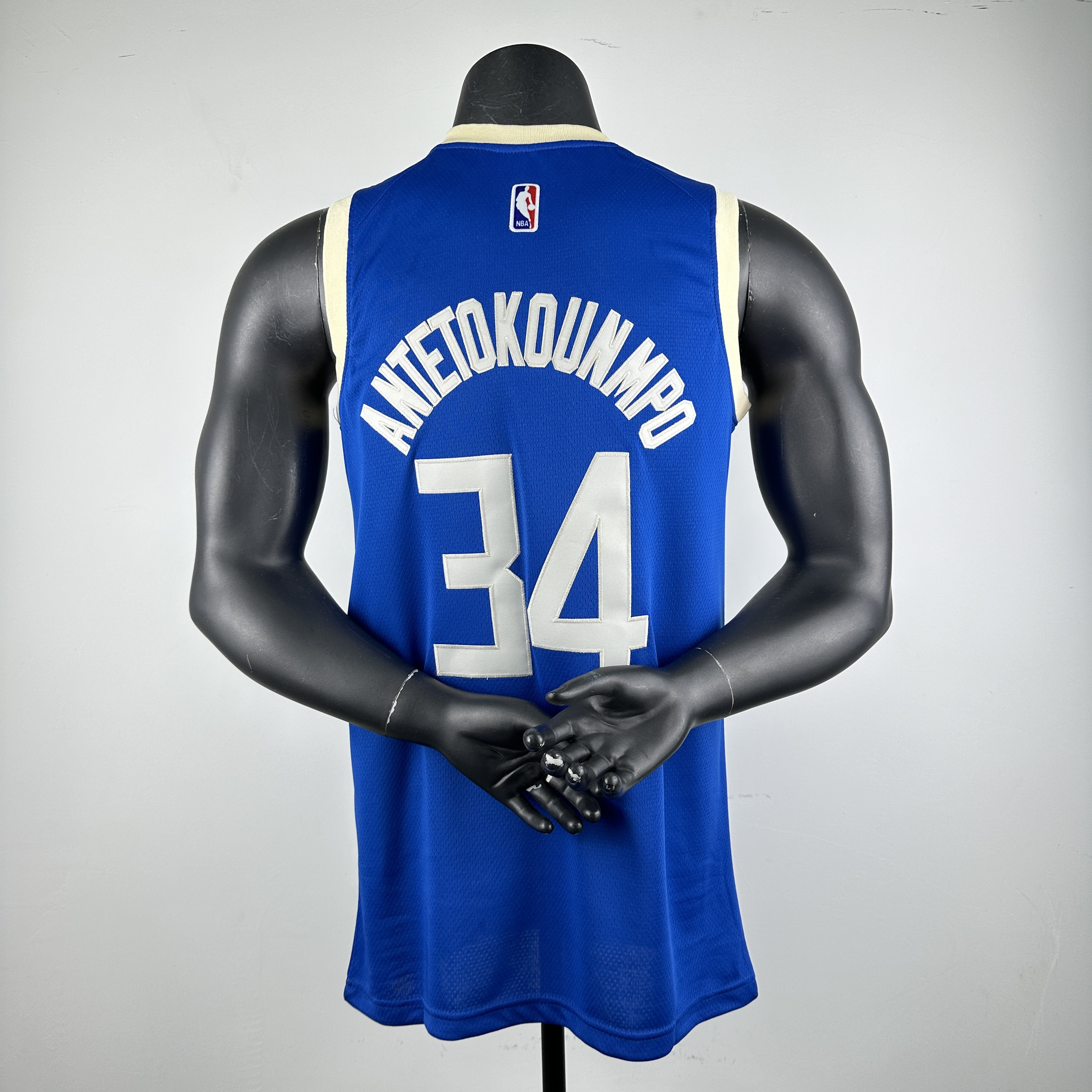 Embroidery 25th season Bucks City Edition No. 34 Antetokounmpo