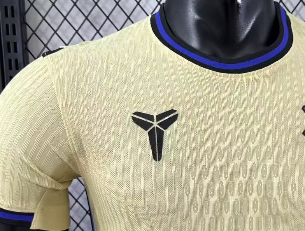 2025-26 Barcelona Away Blank Shirt - Player Edition