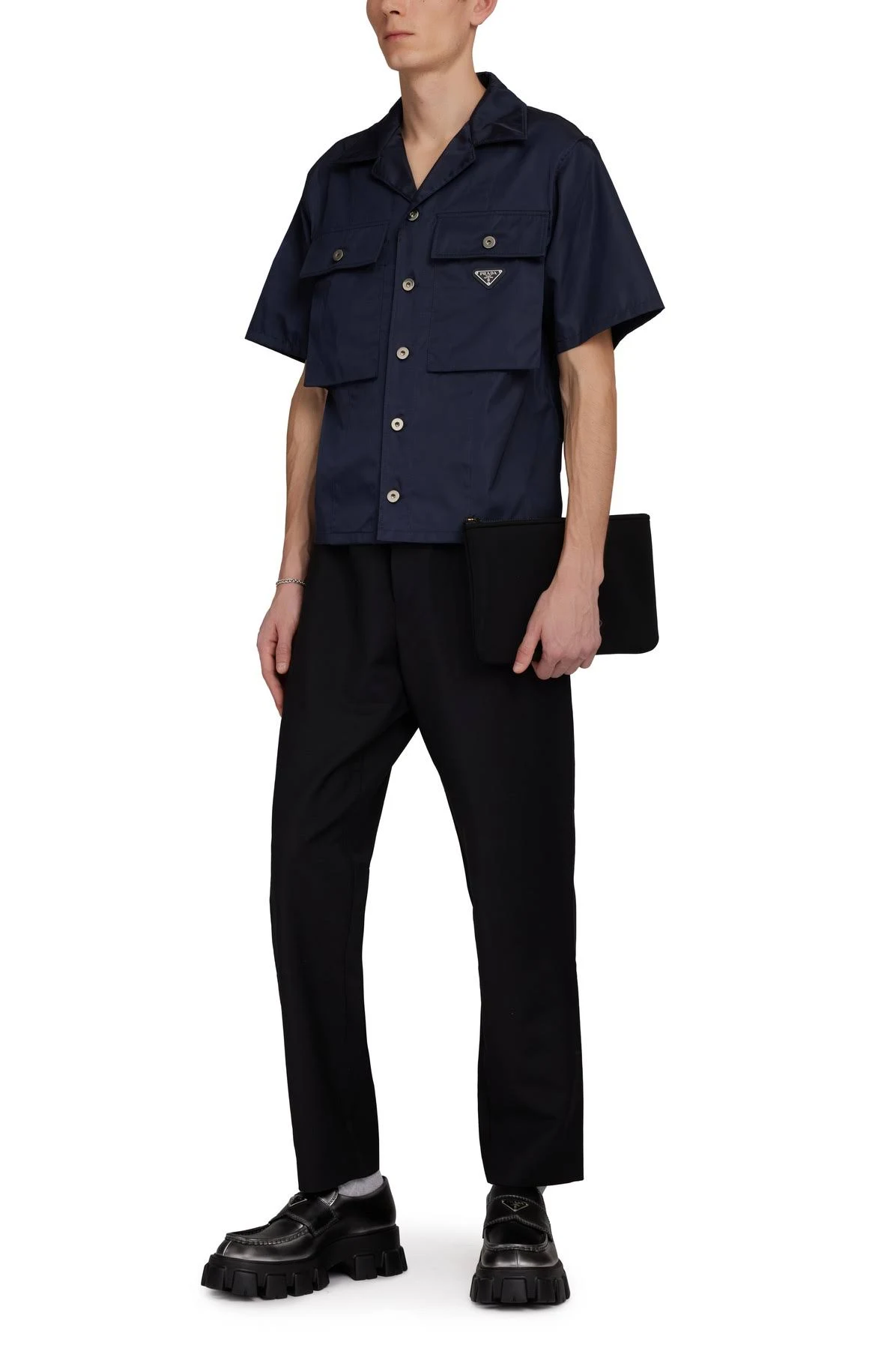 Prada Monolith brushed leather loafers Men’s & Women’s Shoes