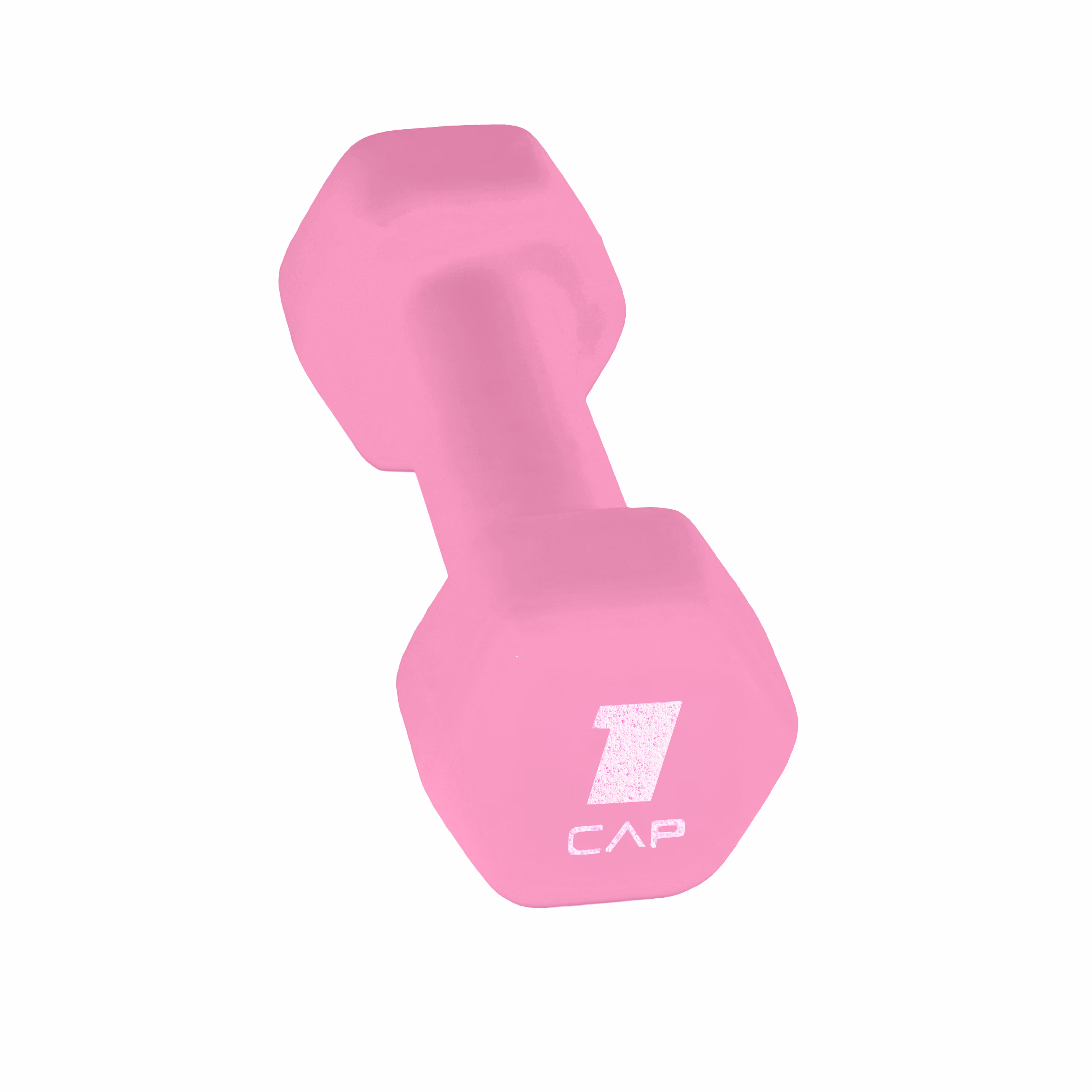 CAP, 10lb Neoprene Dumbbell, Red, Single