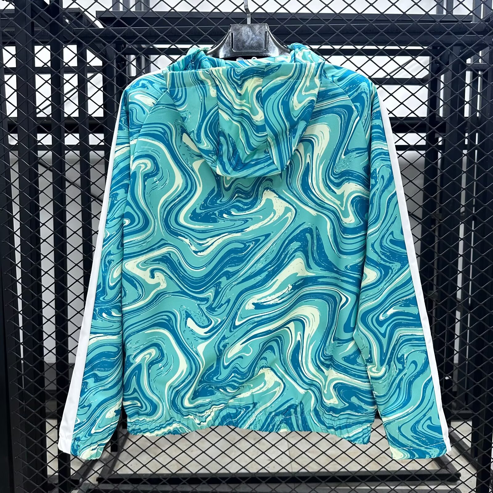 2025/26 Atlético Madrid Hooded Waterproof Windbreaker