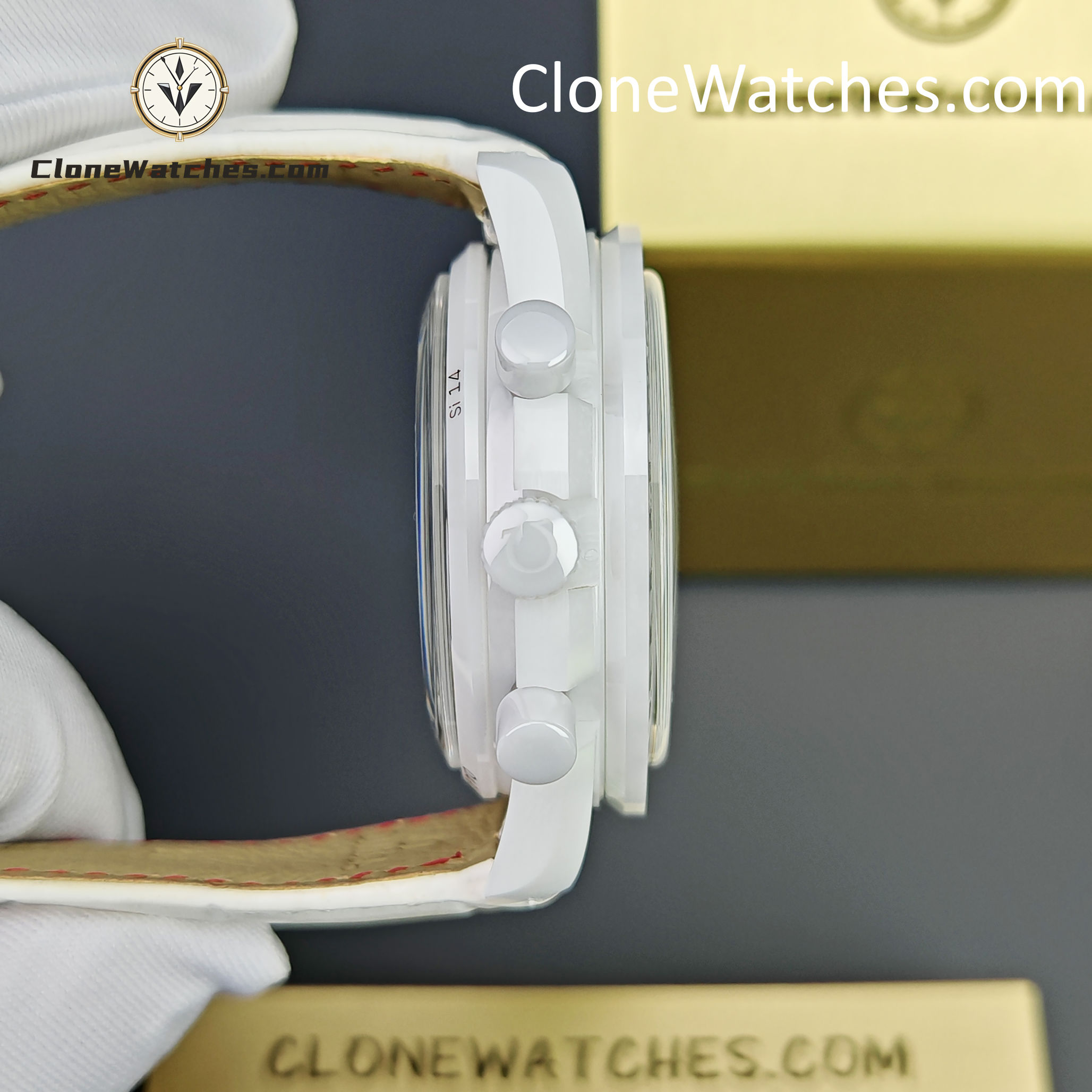 OMEGA Super Clone Watches 1:1 Speedmaster Dark Side of the Moon 311.93.44.51.04.002 44.25mm White Side of the Moon