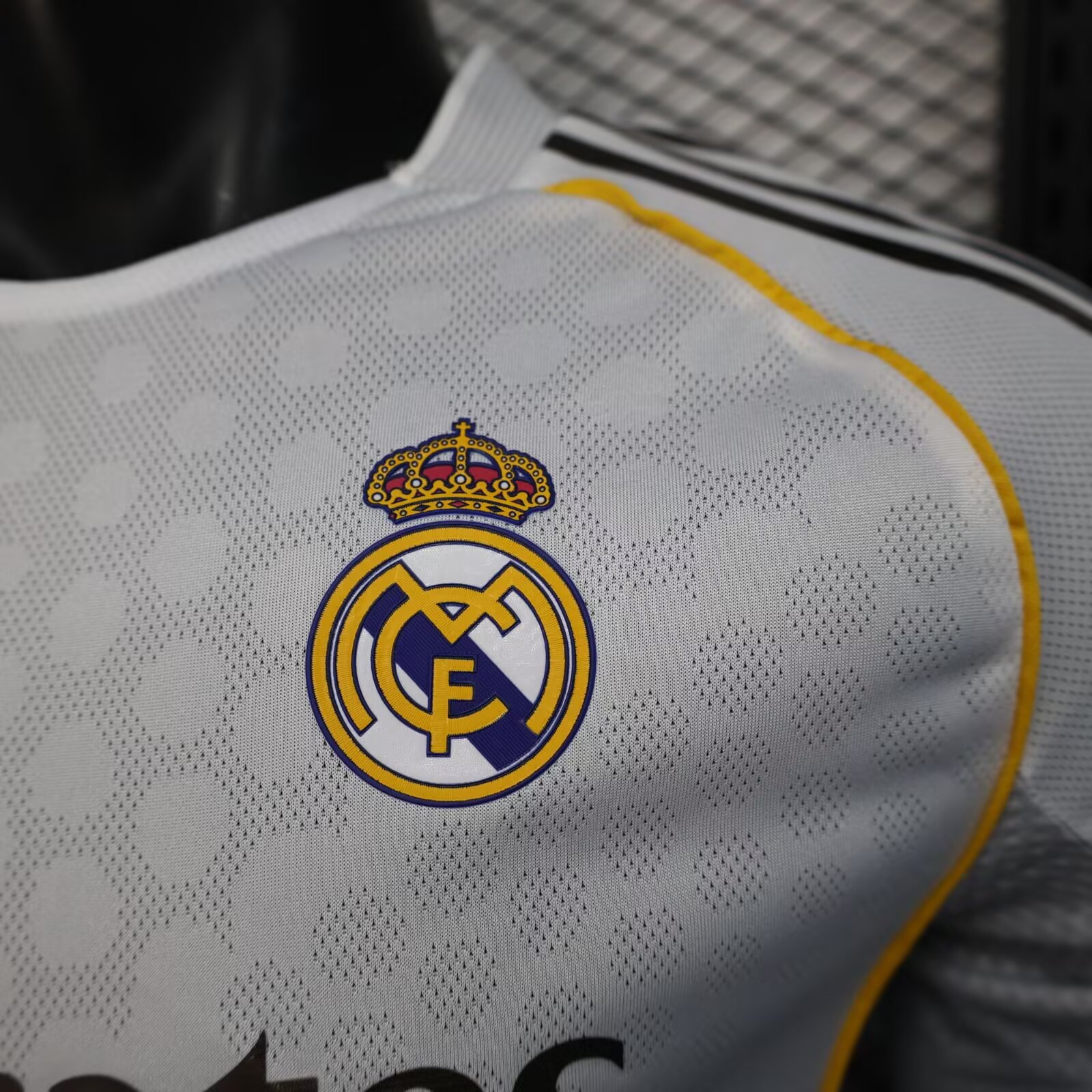 2025-26 New Season Real Madrid Home Long Sleeve Jersey - Player Edition
