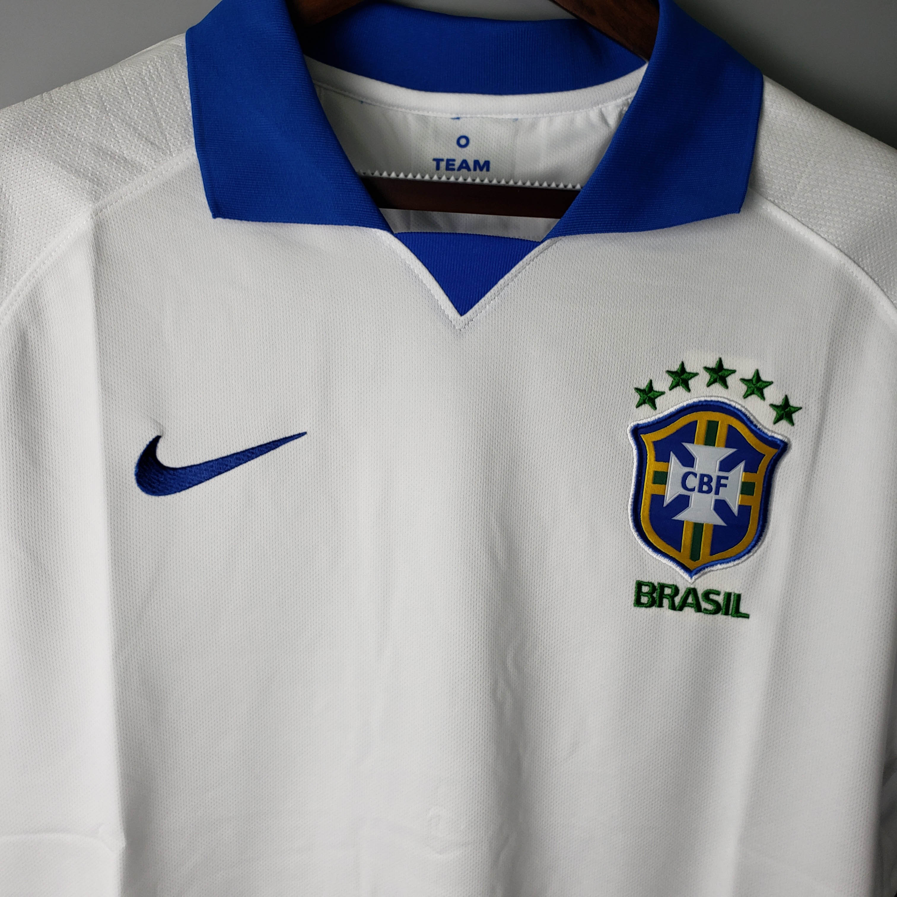 2019 Brazil Soccer Jersey Away - Fans Edition