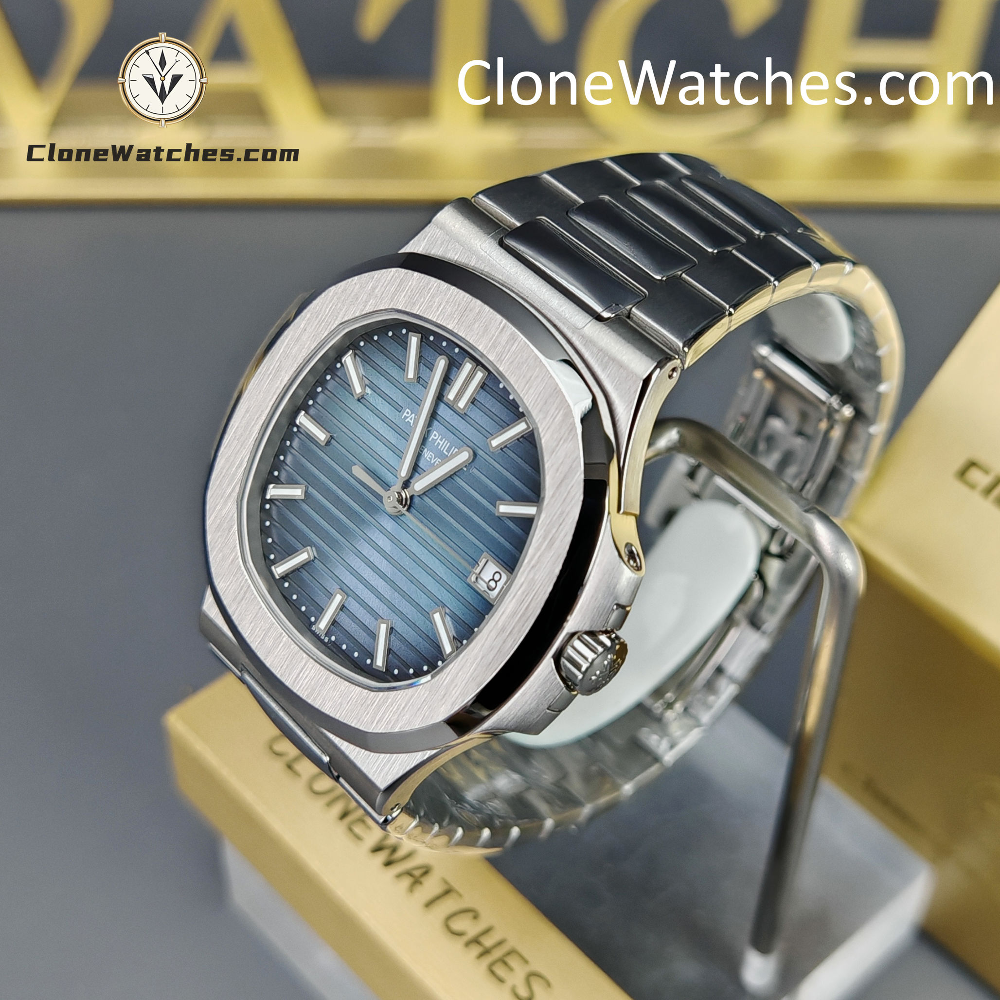 Patek Philippe Super Clone Watches 1:1 5811 Nautilus New Clasp