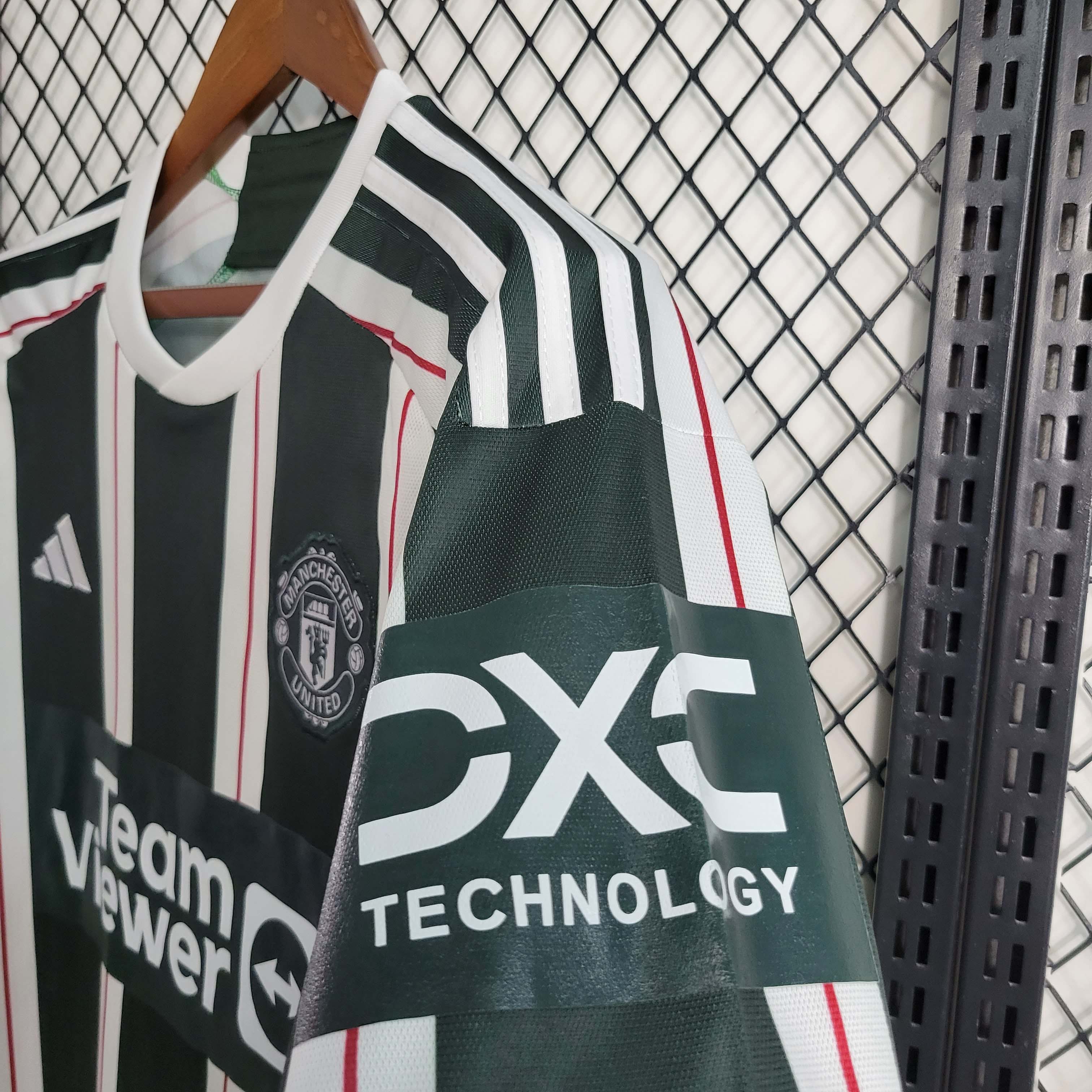 2023/2024 Long Sleeve Manchester United Away Football Shirt 1:1 Thai Quality - Fans Edition