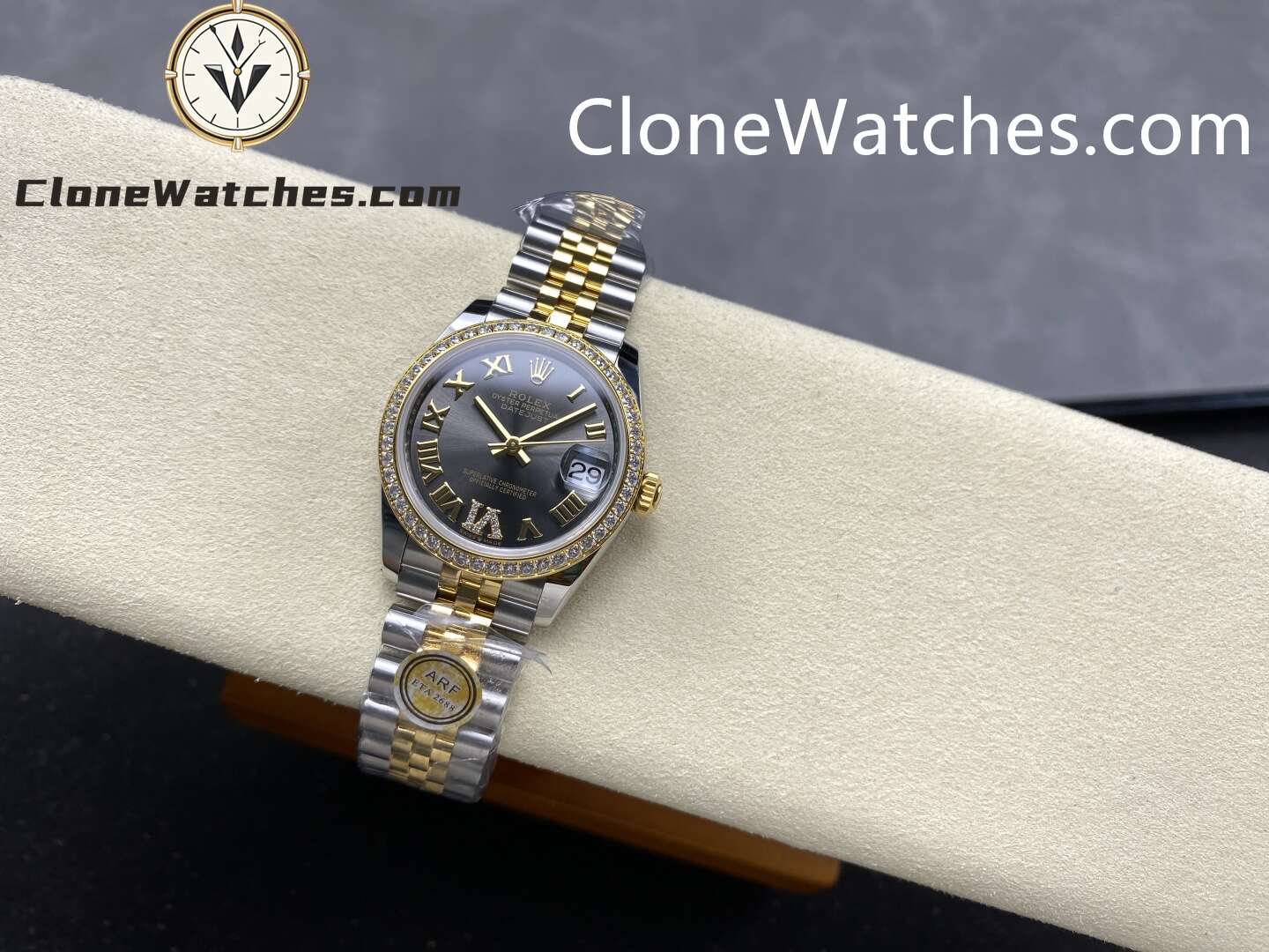 Rolex Super Clone Watches 1:1 DateJust m278383rbr-0018 Jubilee 31MM 2236 Movement