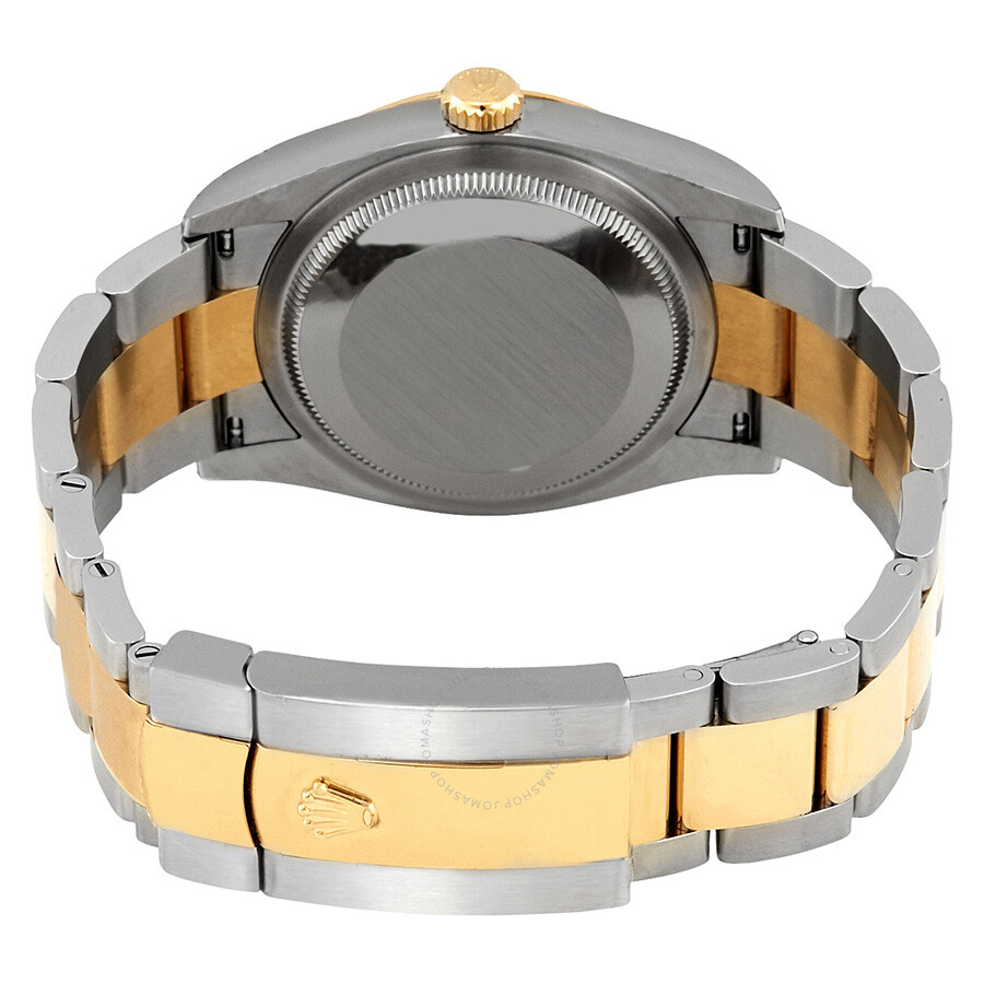 Rolex Datejust 36 White Dial Automatic Men s Steel and 18k Yellow Gold Oyster Watch 126203WSO（Lifetime free warranty+90-days replacement service & Refund!.）