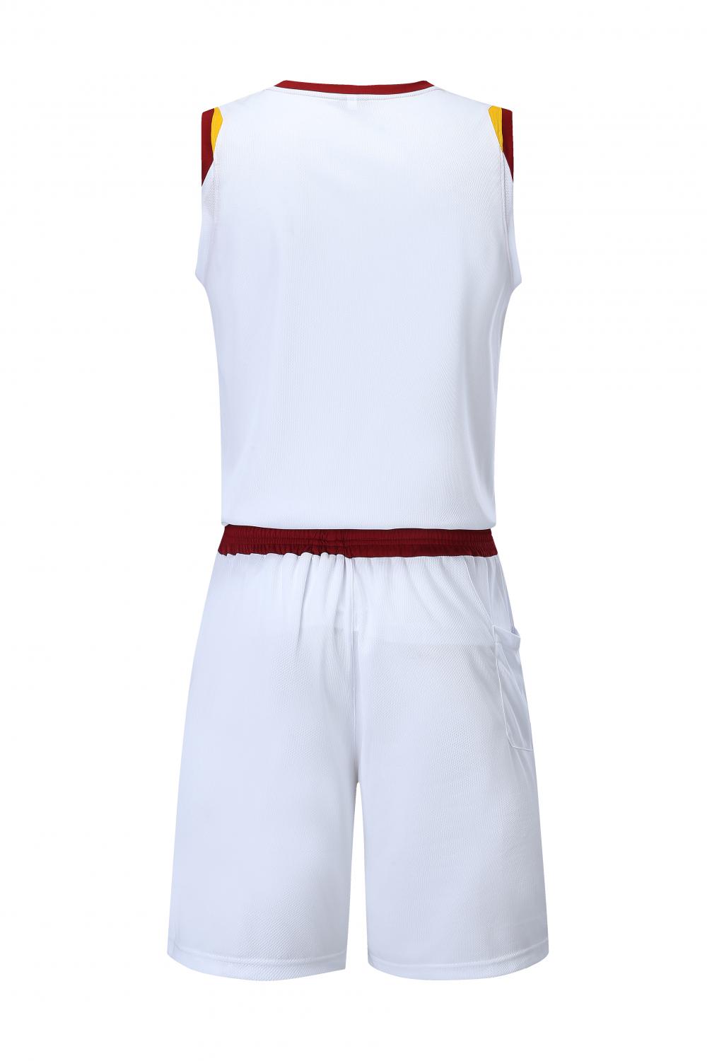 Cavaliers basketball uniform white suit（Customizable name and number）