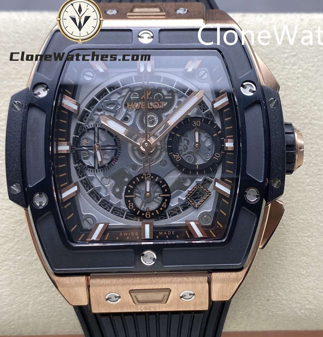 Hublot Super Clone Watches 1:1 Spirit of Big Bang King Gold Ceramic 42MM 642.OM.0180.RX
