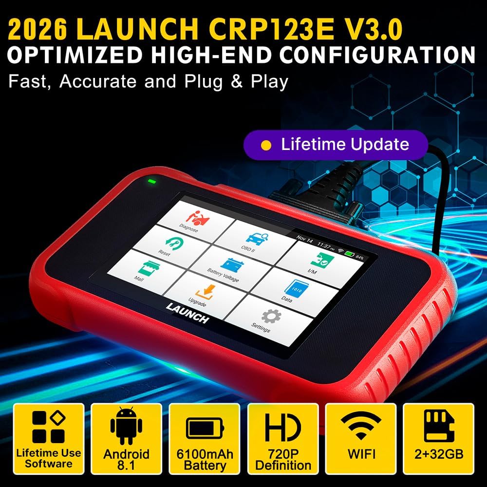 Valise diagnostic auto OBD2 4 systèmes avec réinitialisations multiples
