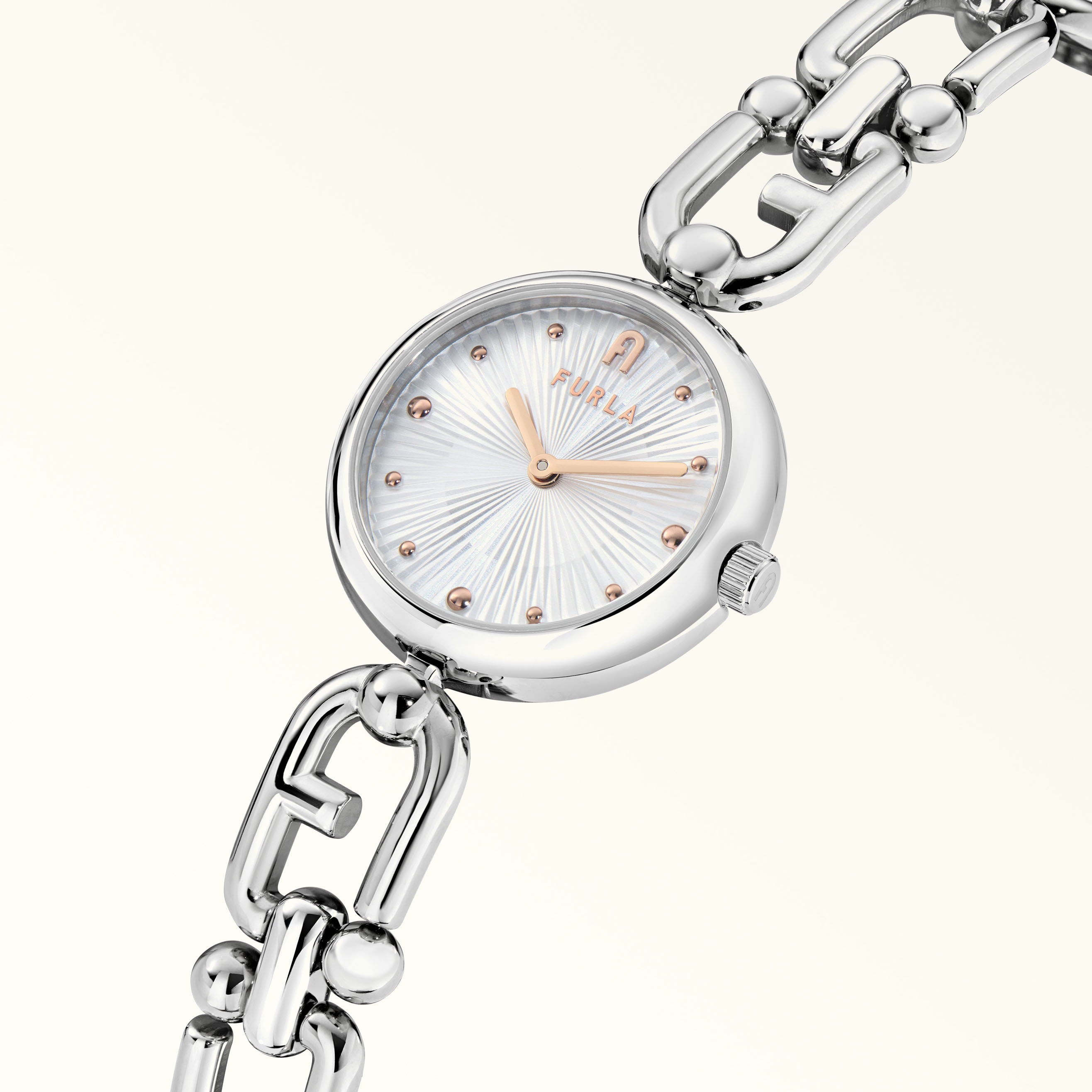 Furla Mianuvola Round Round Case Watch
