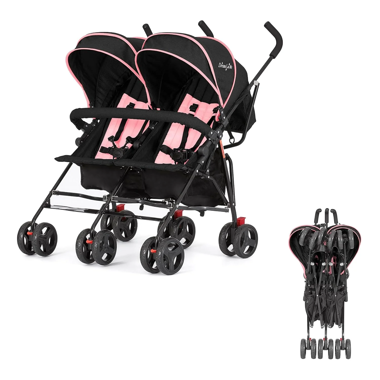 Dream On Me Volgo Lightweight Twin Umbrella Stroller